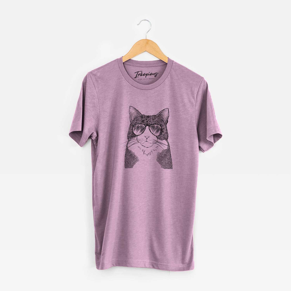 Aviator Tux the Tuxedo Cat - Unisex Crewneck