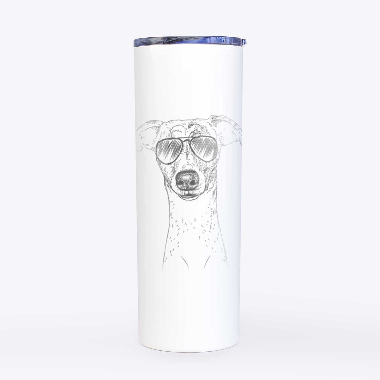 Twiggy the Whippet - 20oz Skinny Tumbler