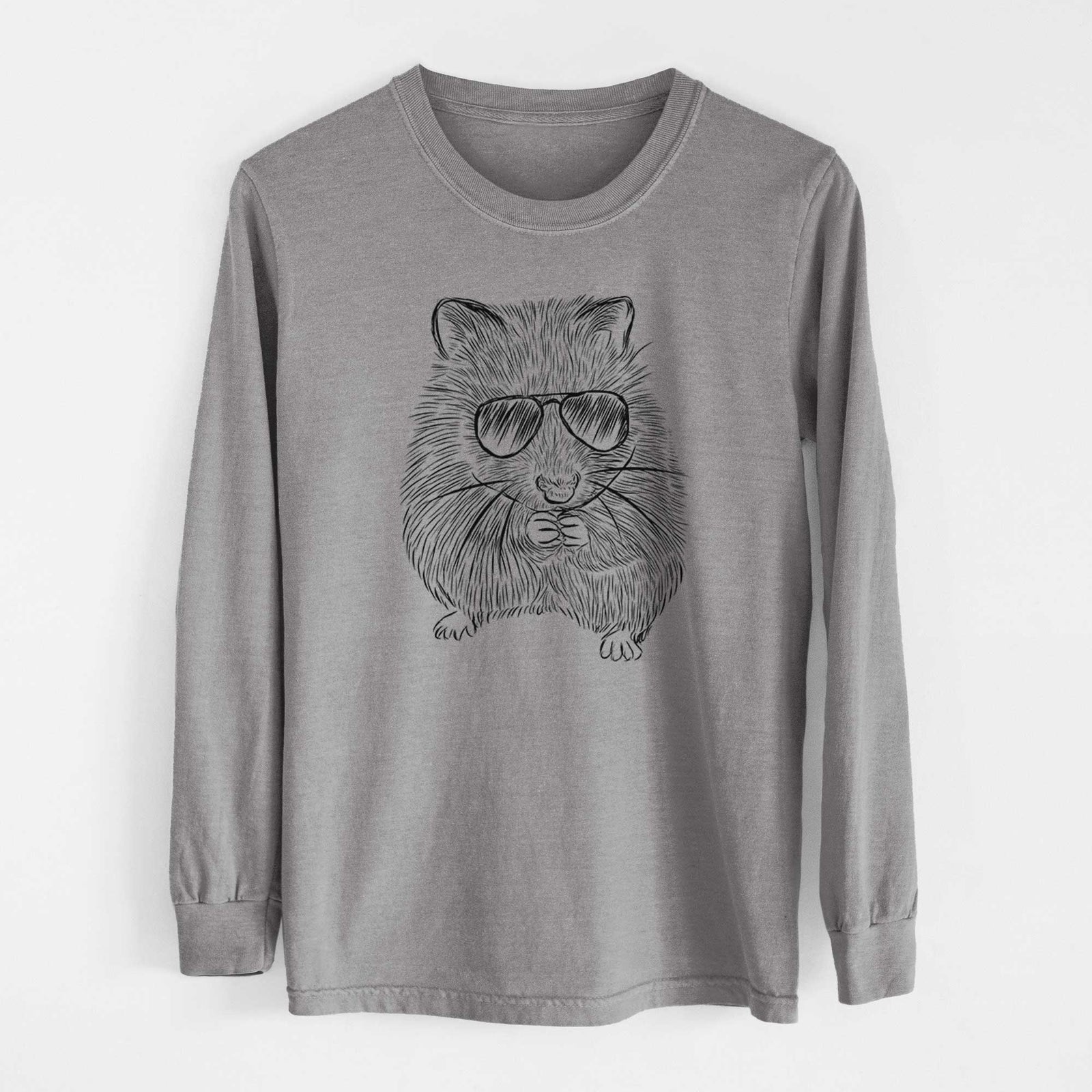 Aviators Twitch the Hamster - Heavyweight 100% Cotton Long Sleeve