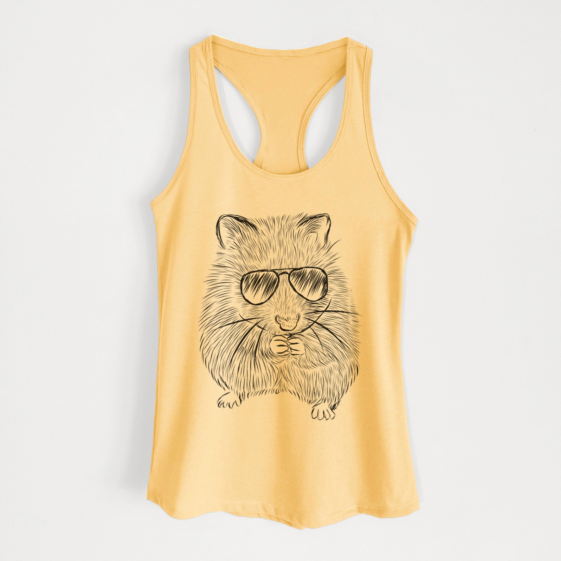 Twitch the Hamster - Women's Racerback Tanktop