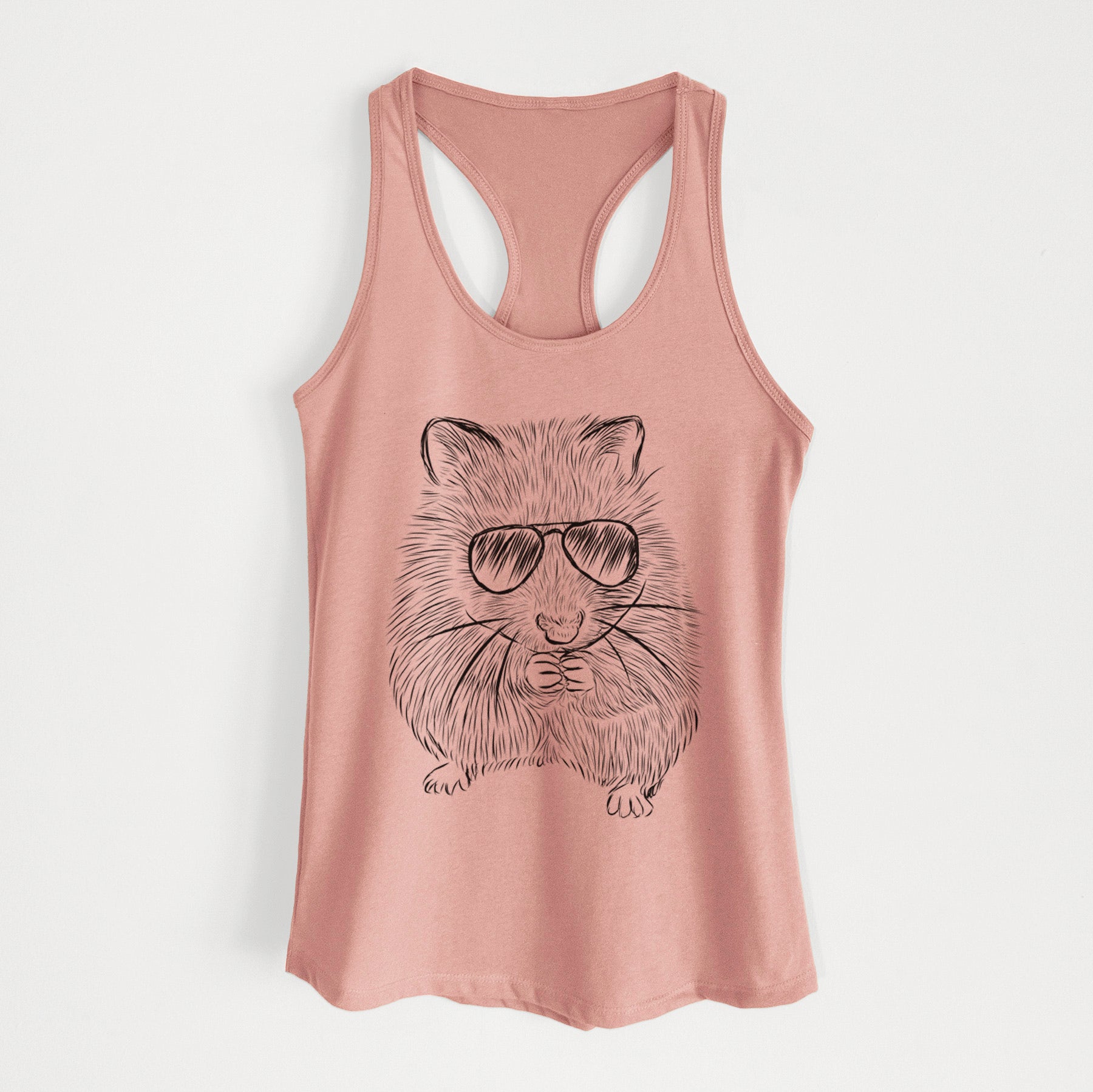 Twitch the Hamster - Women's Racerback Tanktop