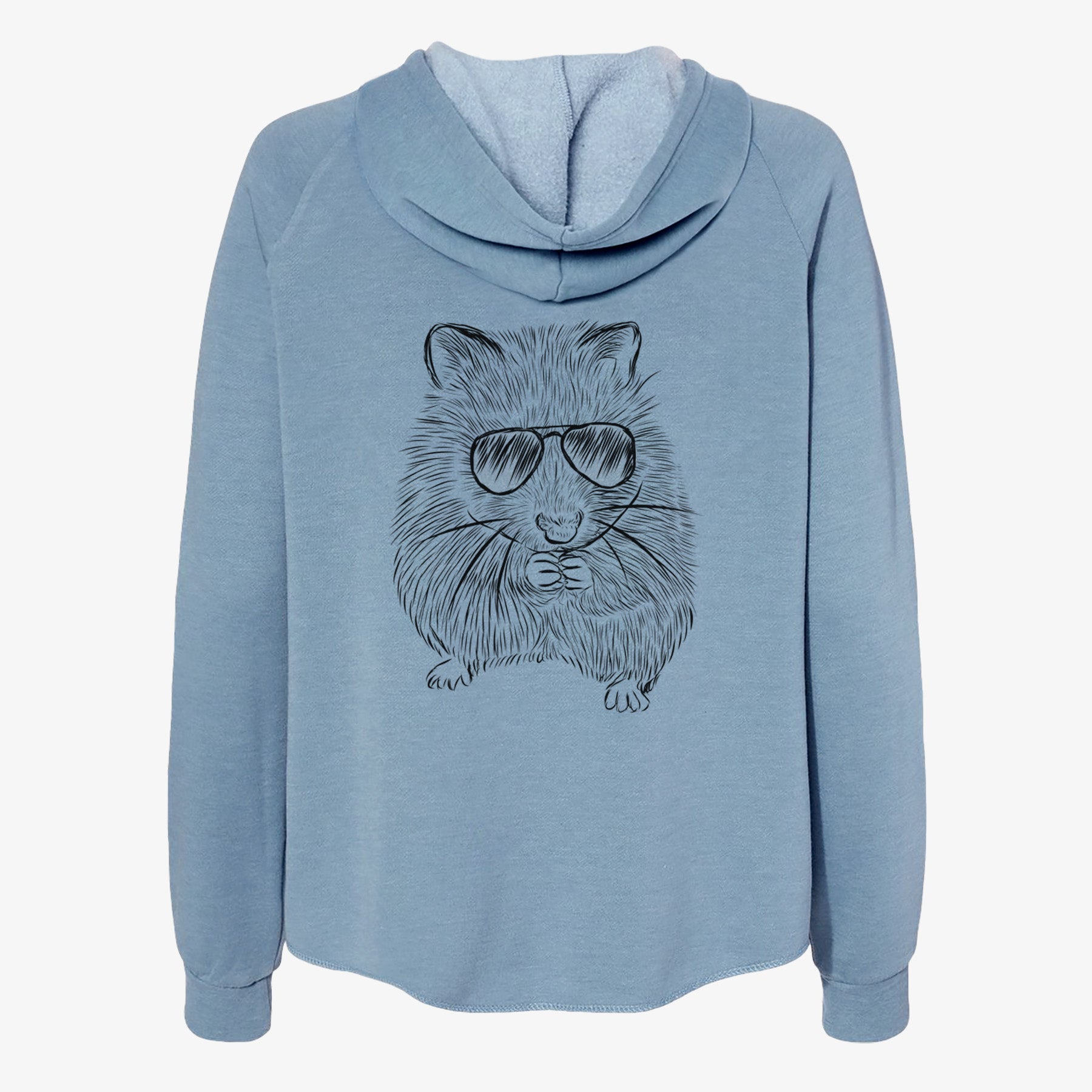 Twitch the Hamster - Women's Cali Wave Zip-Up Sweatshirt