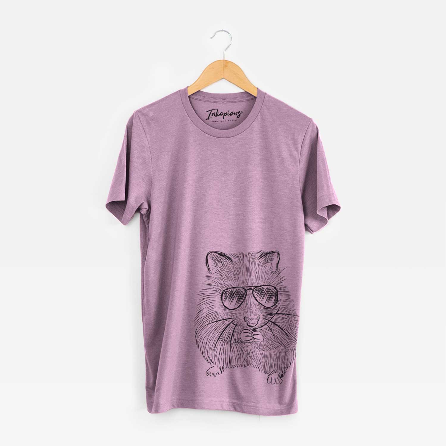 Aviator Twitch the Hamster - Unisex Crewneck