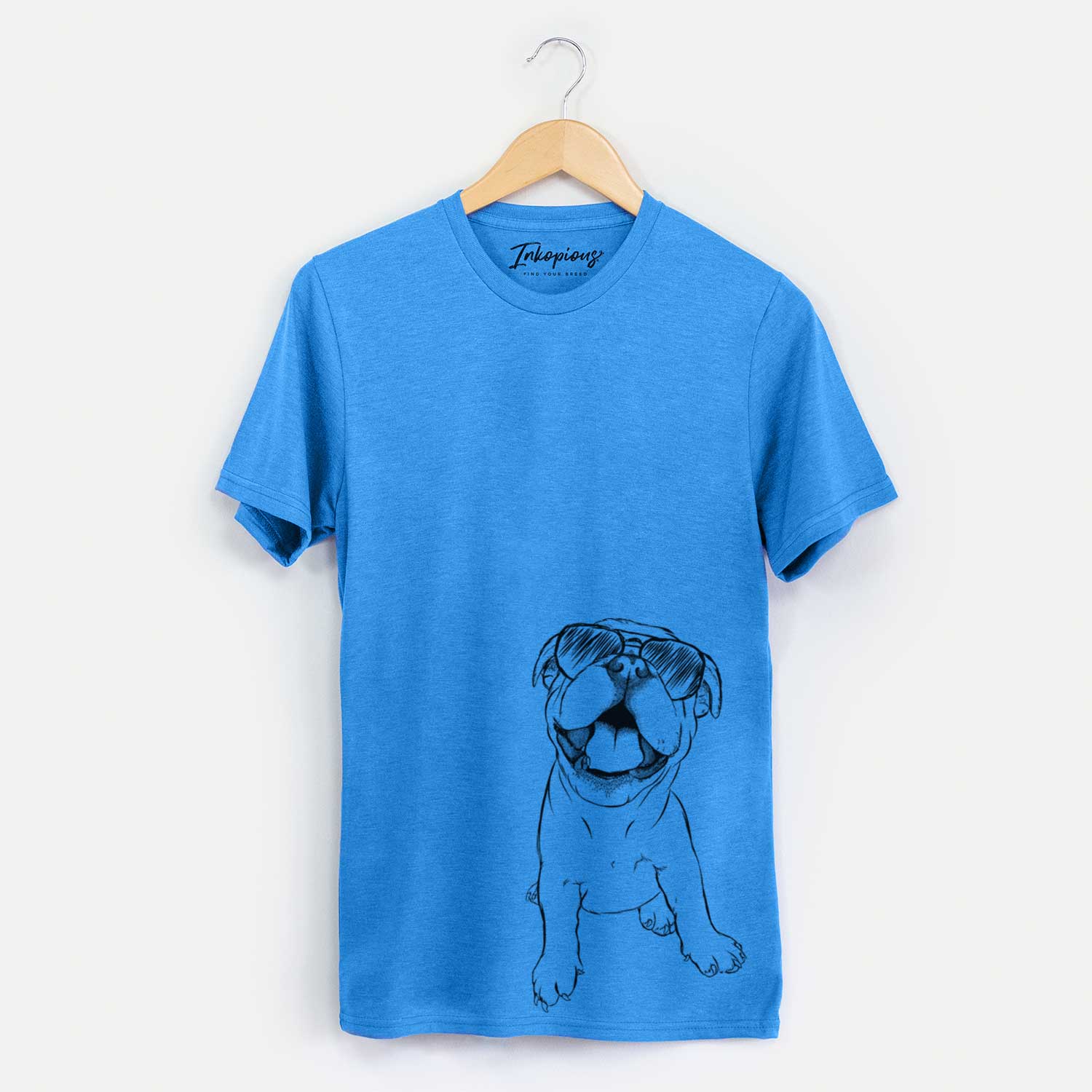 Aviator Tyke the English Bulldog - Unisex Crewneck