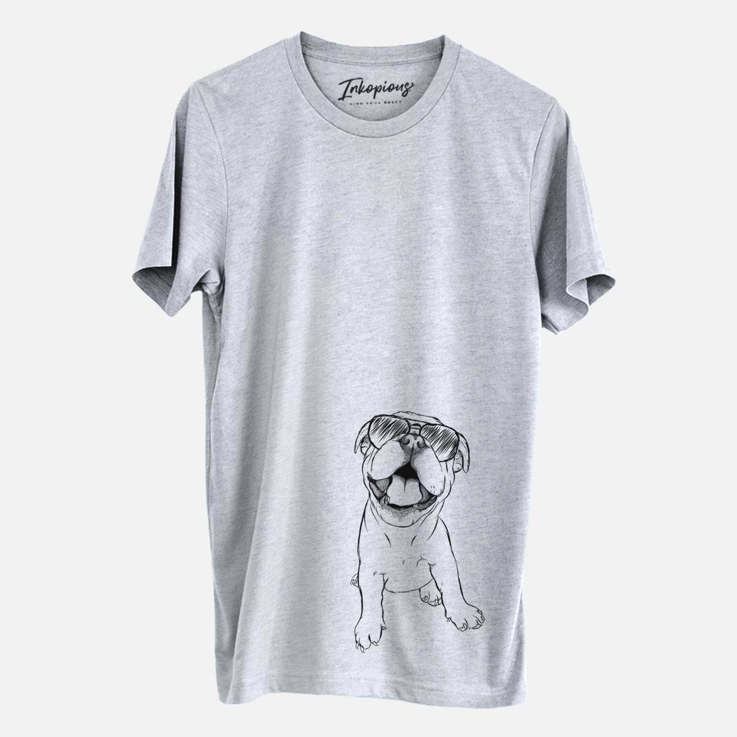 Aviator Tyke the English Bulldog - Unisex Crewneck