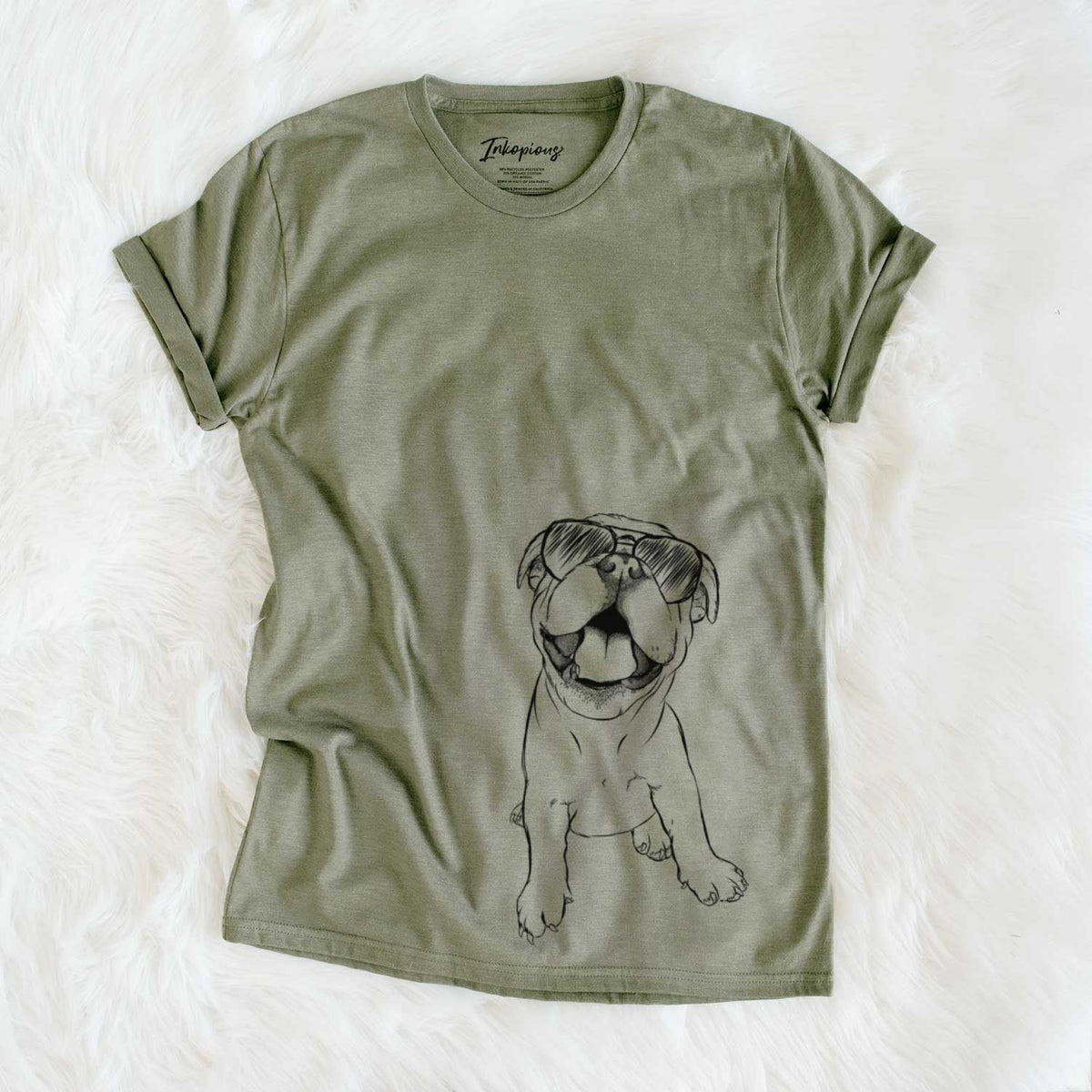 Tyke the English Bulldog - Unisex Crewneck