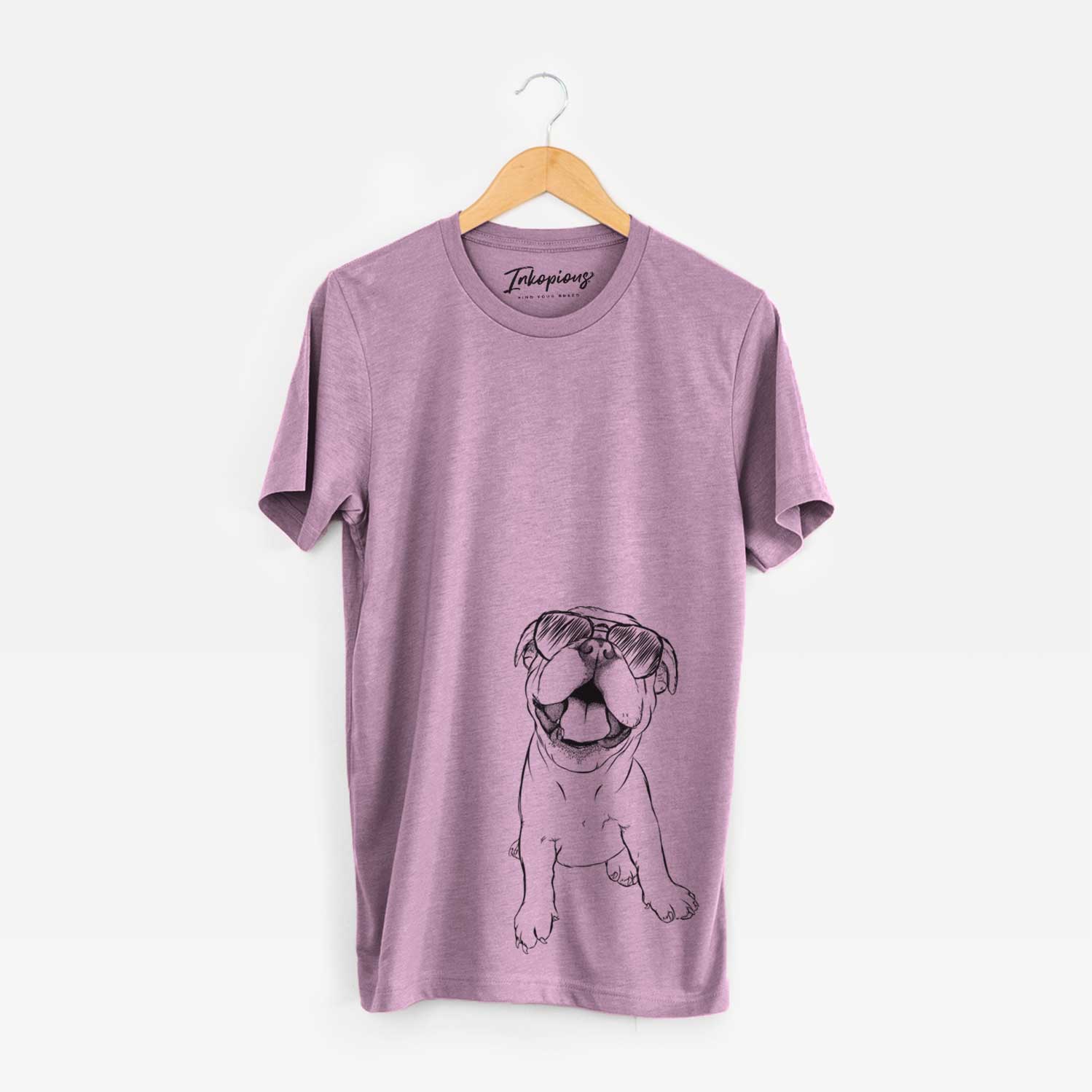 Aviator Tyke the English Bulldog - Unisex Crewneck