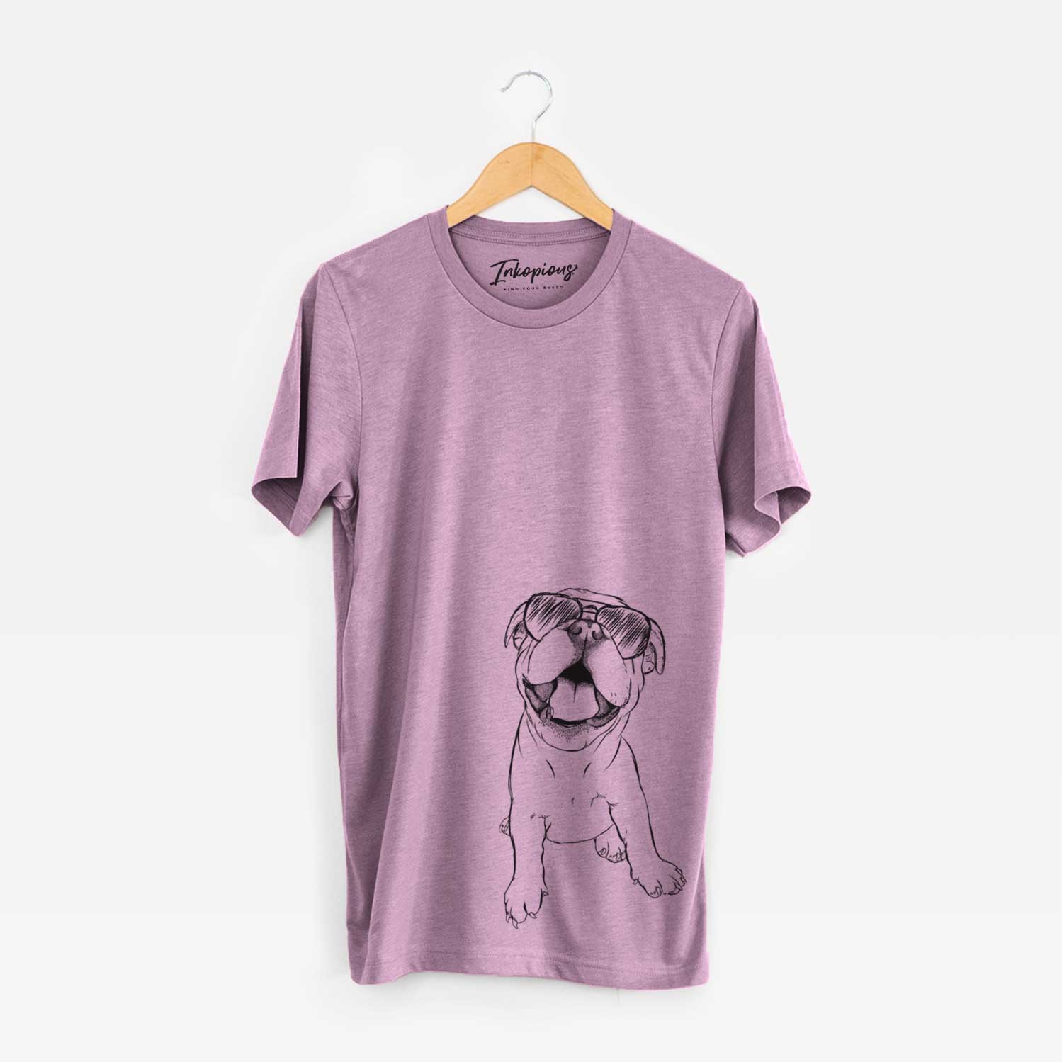 Tyke the English Bulldog - Bella Canvas Unisex Crewneck