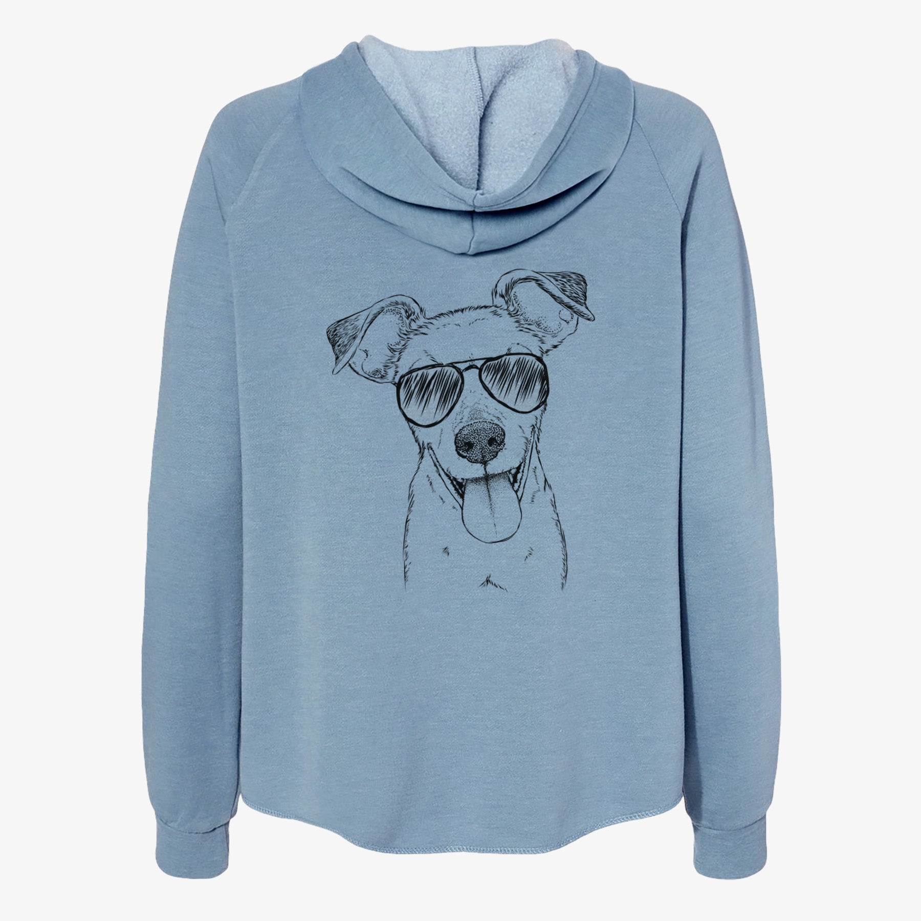Tyler the Mixed Breed - Women's Cali Wave Zip-Up Sweatshirt