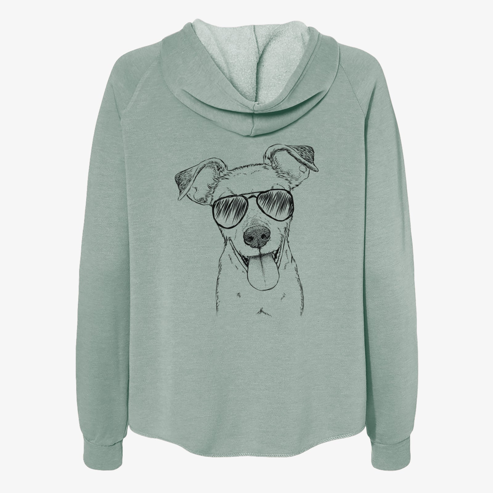 Tyler the Mixed Breed - Women's Cali Wave Zip-Up Sweatshirt
