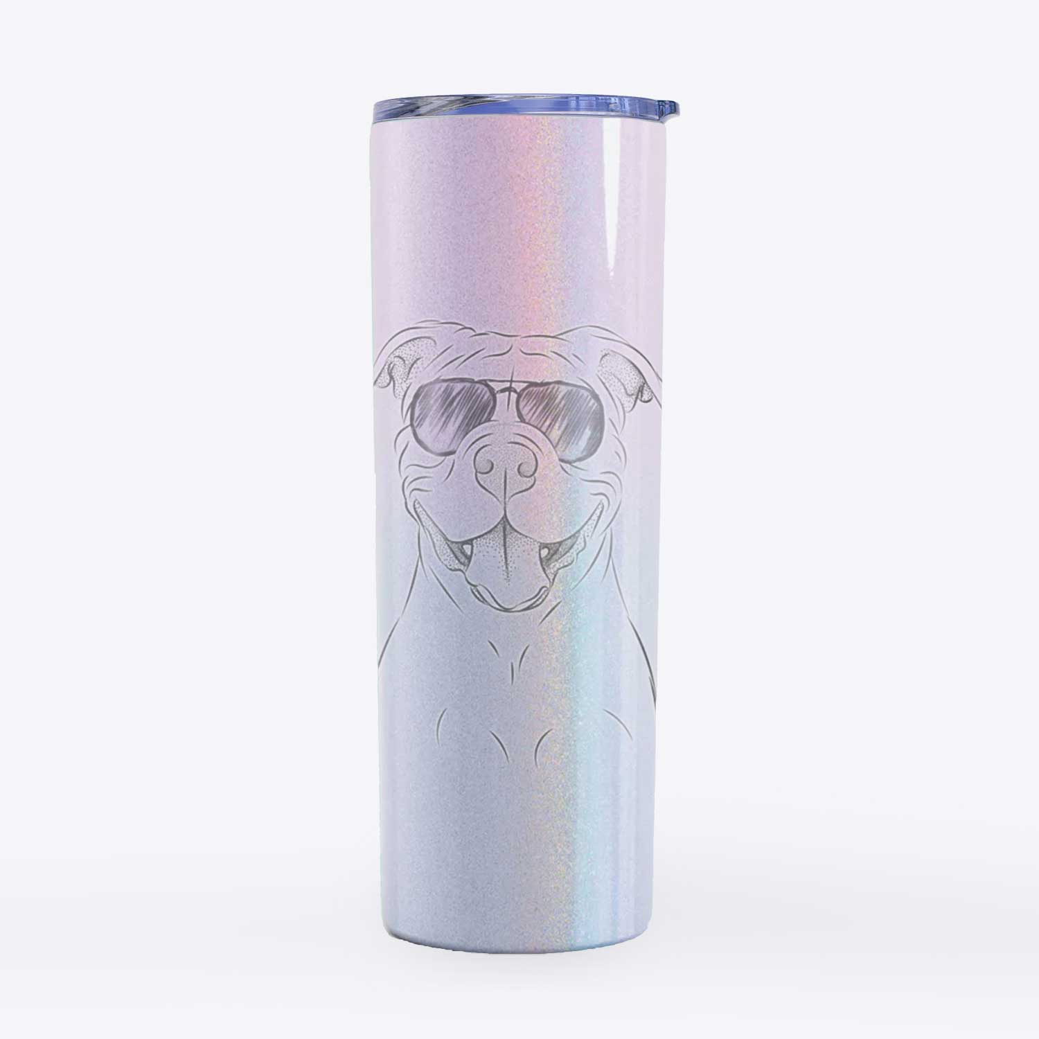 Tyson the American Bulldog - 20oz Skinny Tumbler