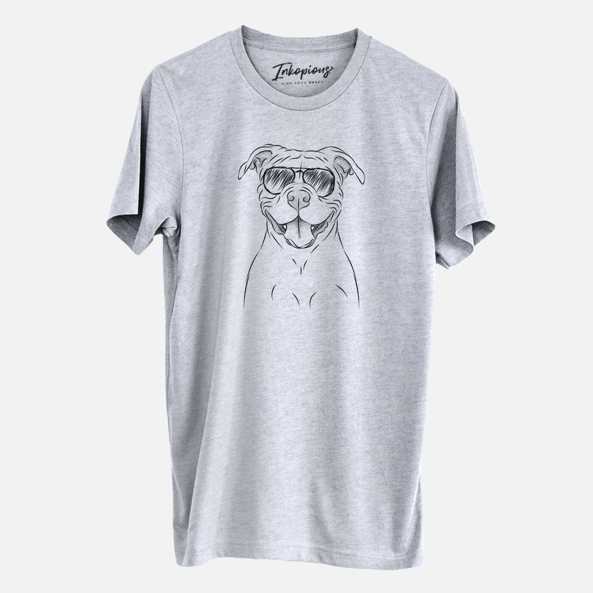 Aviator Tyson the American Bulldog - Unisex Crewneck