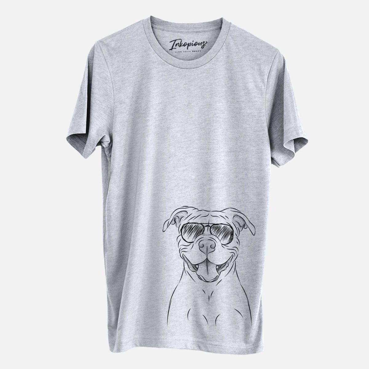 Aviator Tyson the American Bulldog - Unisex Crewneck