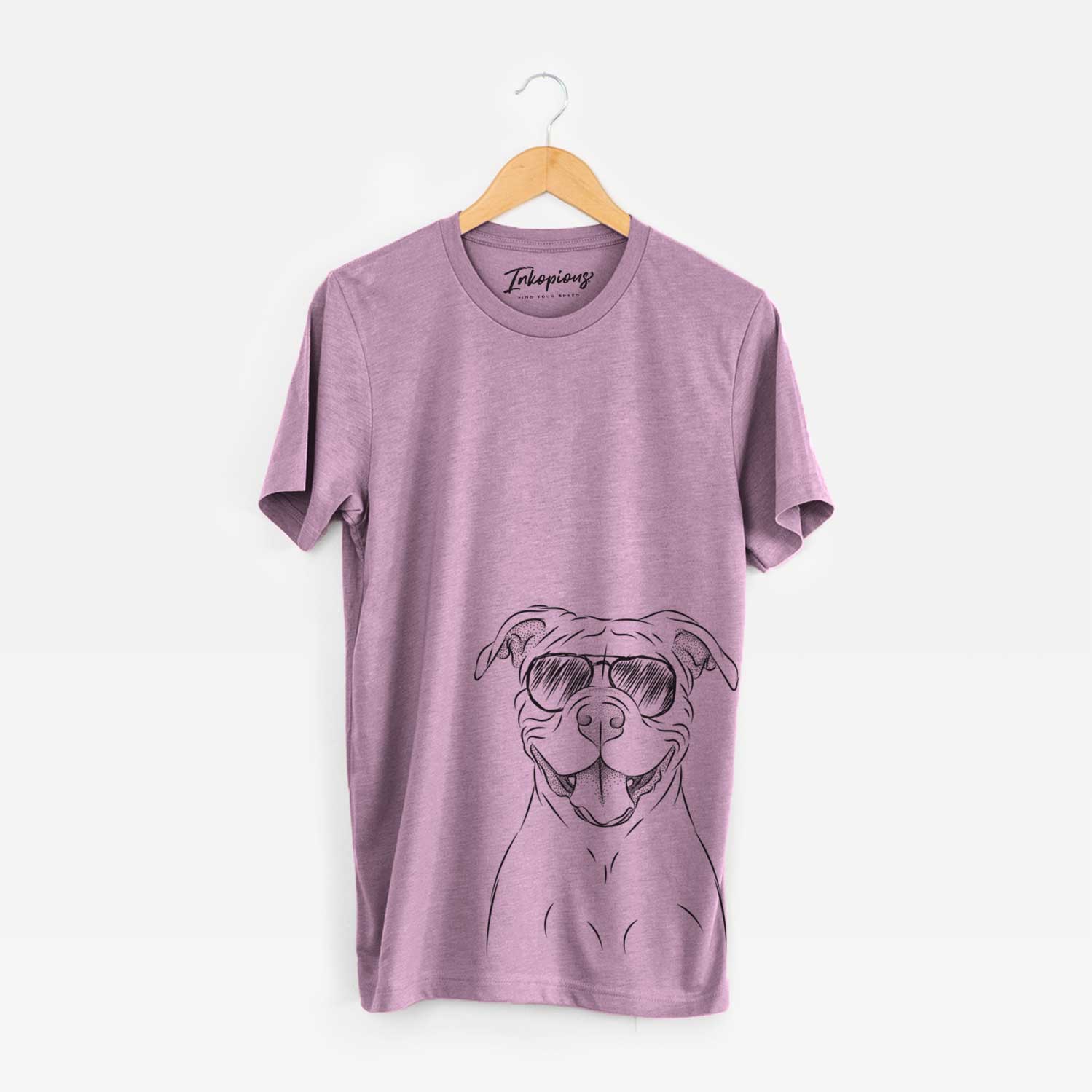 Aviator Tyson the American Bulldog - Unisex Crewneck