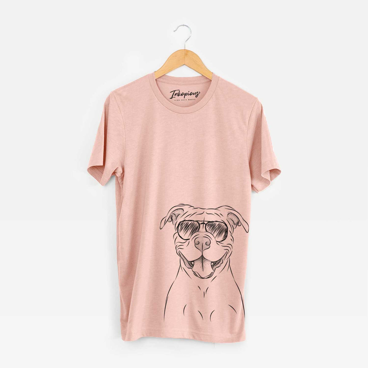 Aviator Tyson the American Bulldog - Unisex Crewneck