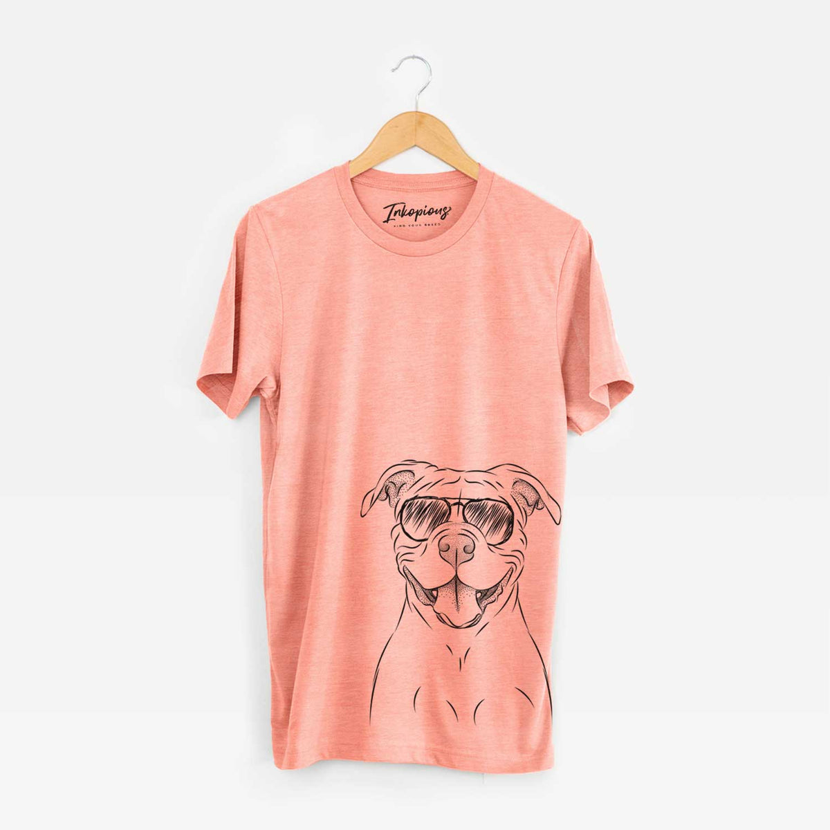 Aviator Tyson the American Bulldog - Unisex Crewneck