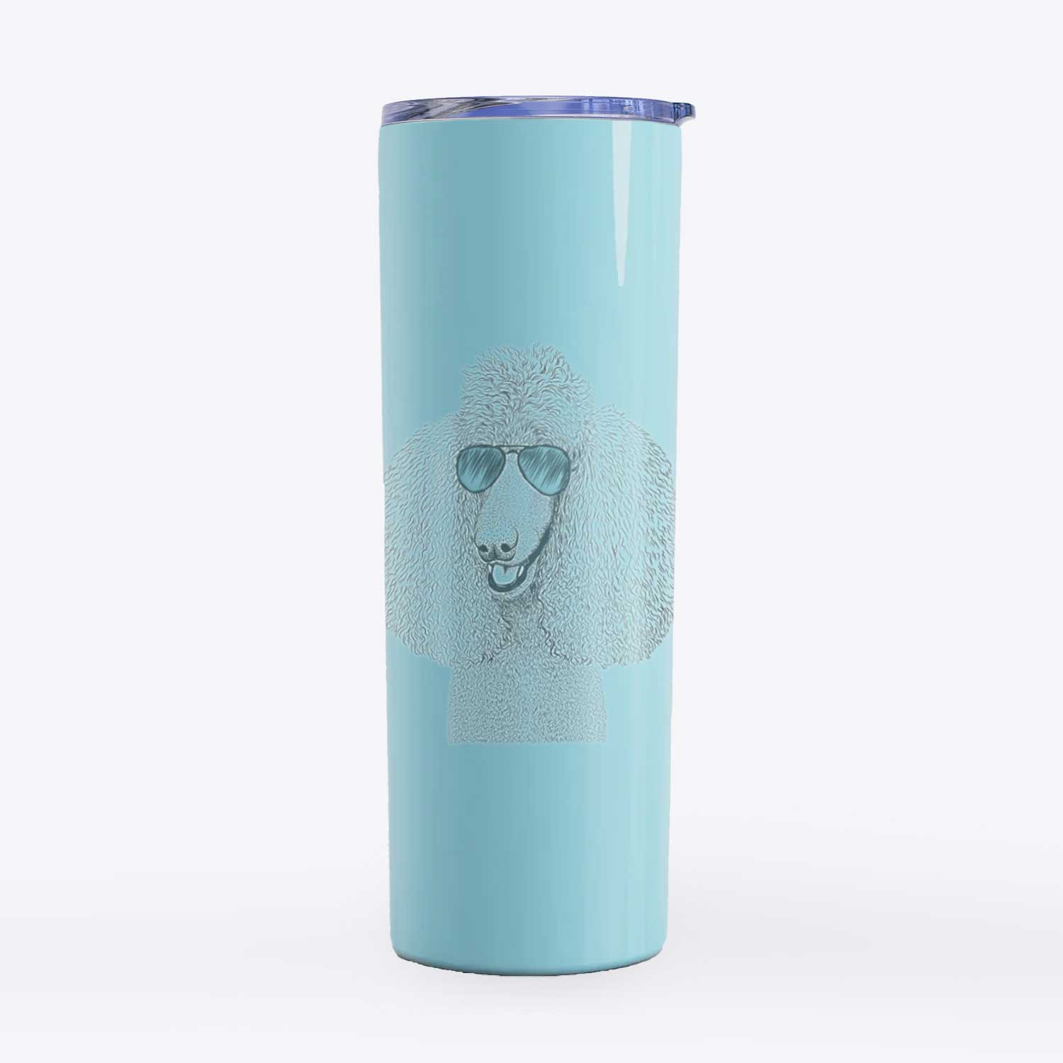 Uncle Tucker the Poodle - 20oz Skinny Tumbler