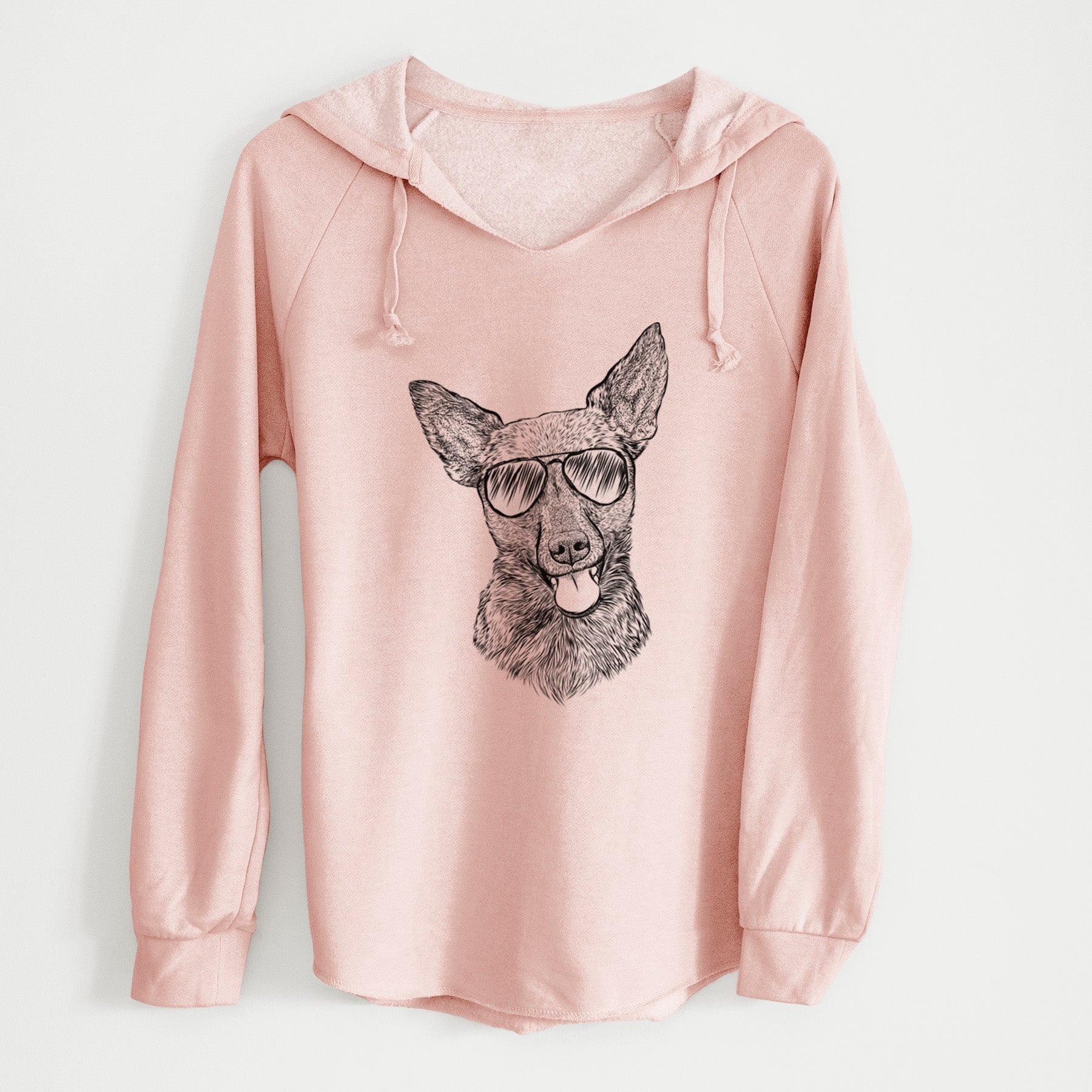 Aviator Ursa the Mixed Breed - Cali Wave Hooded Sweatshirt