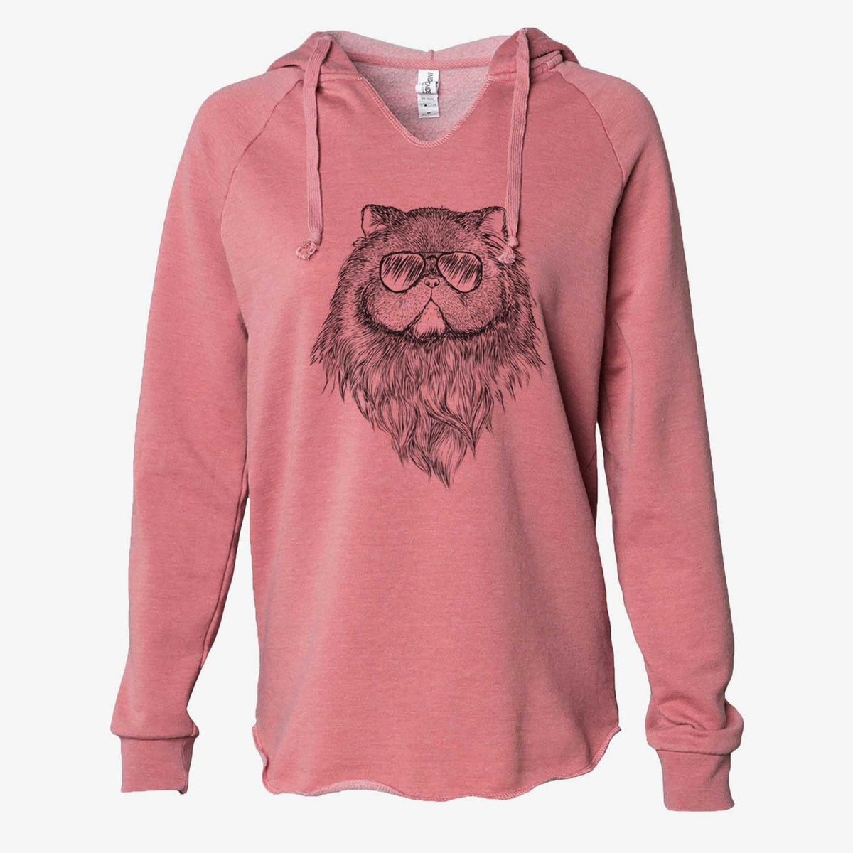 Vader the Persian Cat - Cali Wave Hooded Sweatshirt