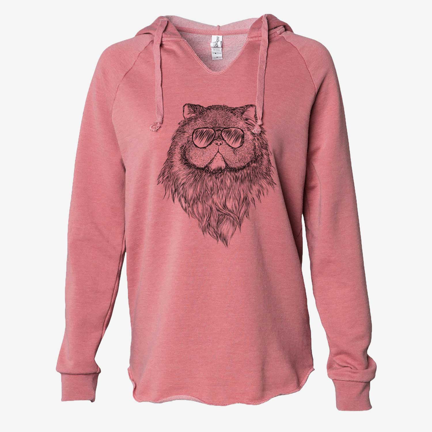 Vader the Persian Cat - Cali Wave Hooded Sweatshirt