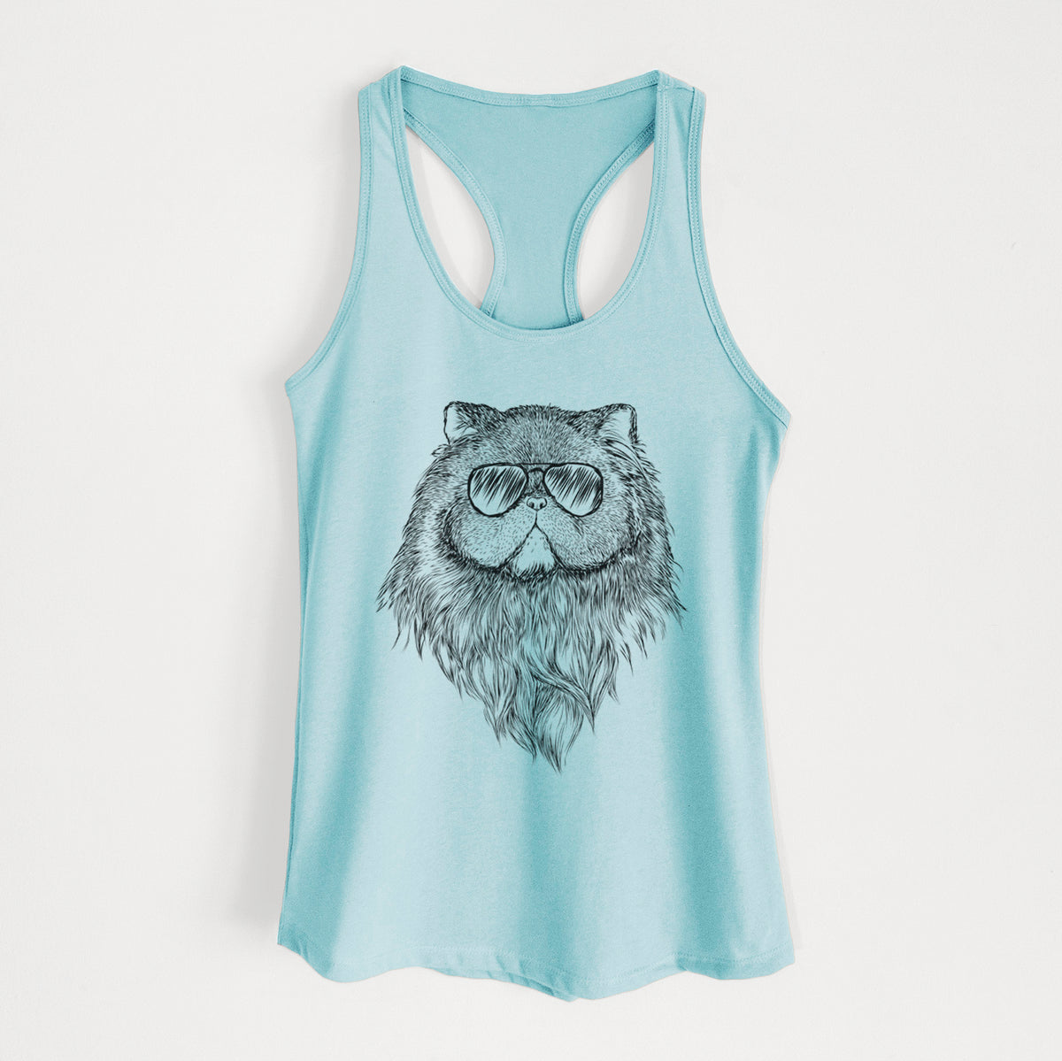 Vader the Persian Cat - Women's Racerback Tanktop
