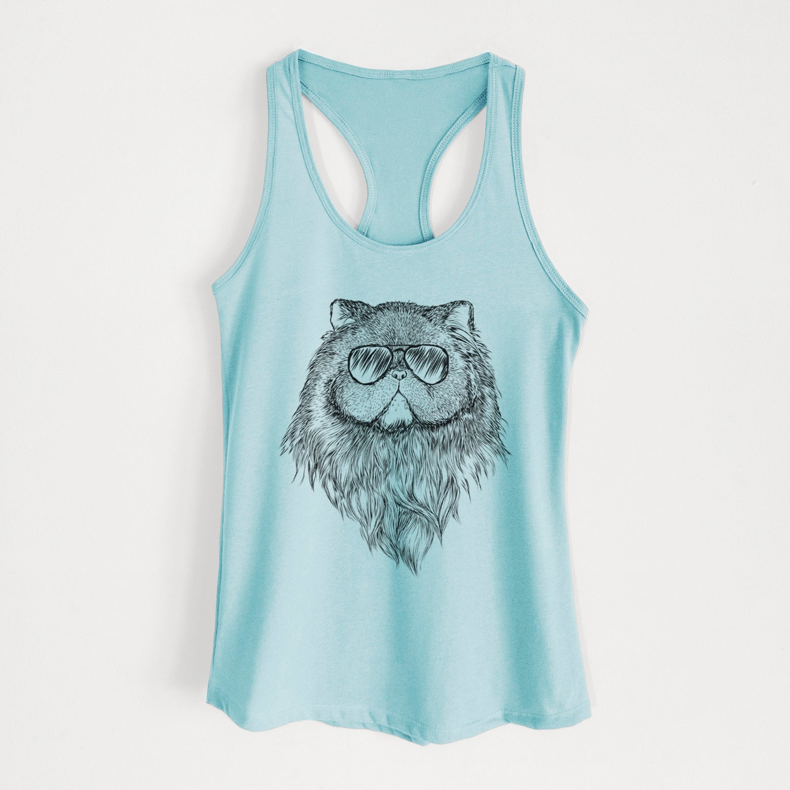 Vader the Persian Cat - Women's Racerback Tanktop
