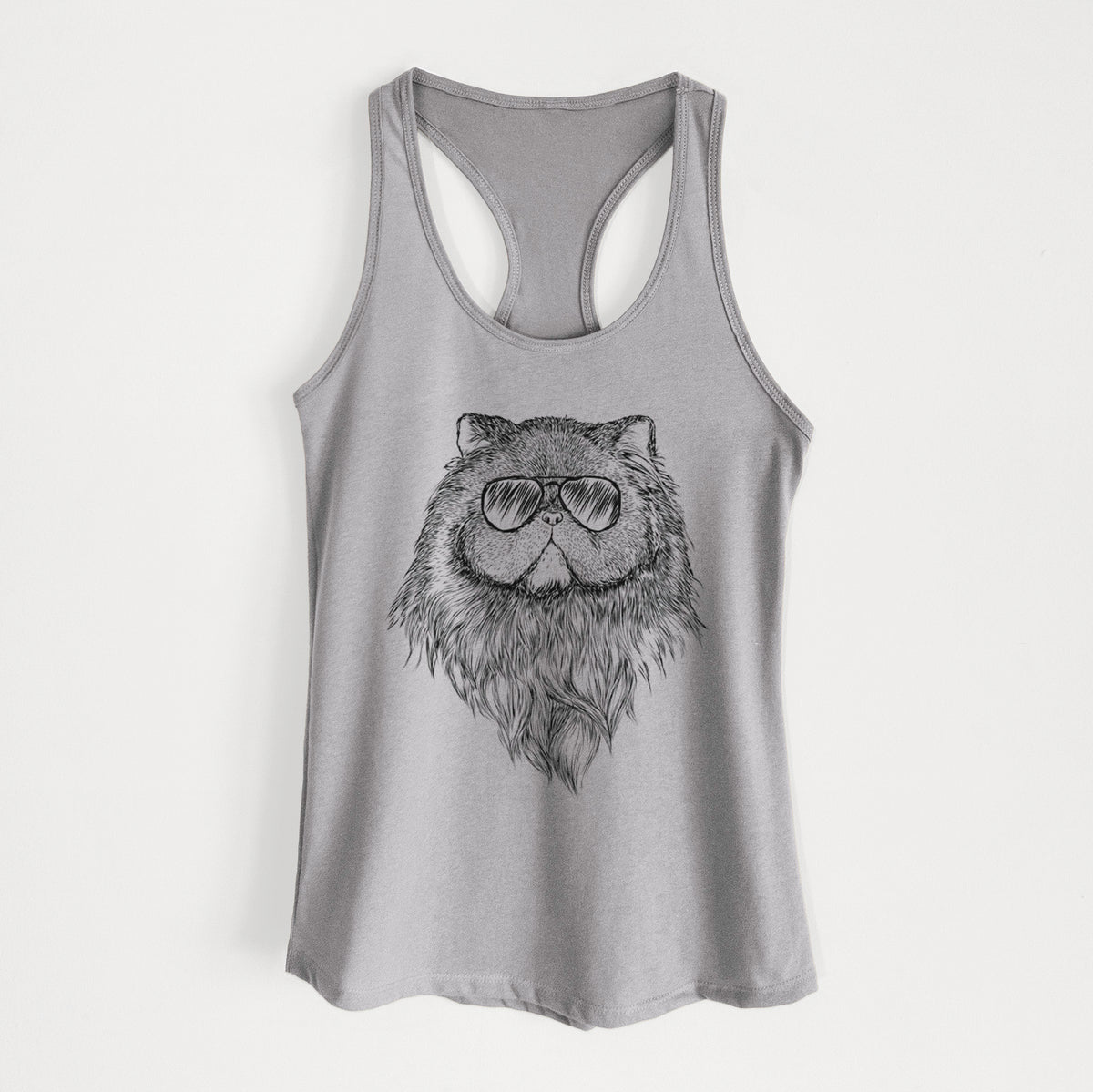 Vader the Persian Cat - Women's Racerback Tanktop