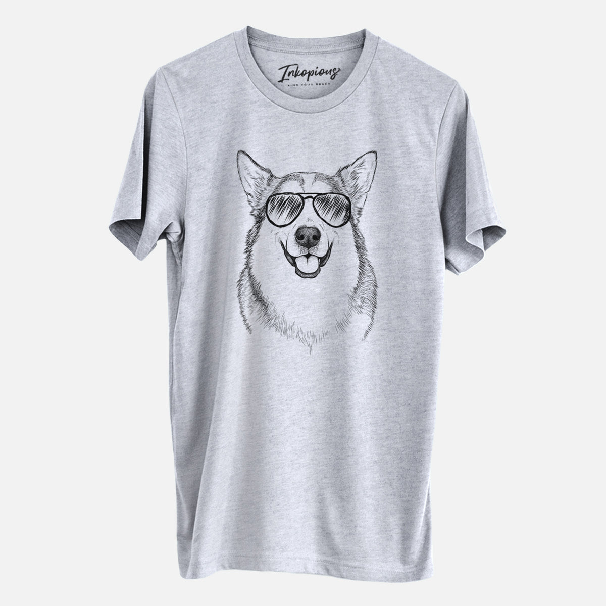 Aviator Vader the Alaskan Malamute - Unisex Crewneck