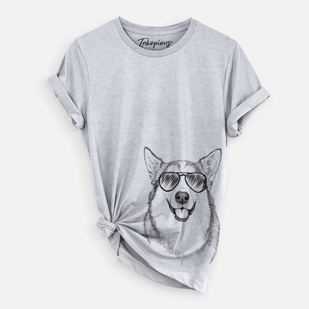 Aviator Vader the Alaskan Malamute - Unisex Crewneck