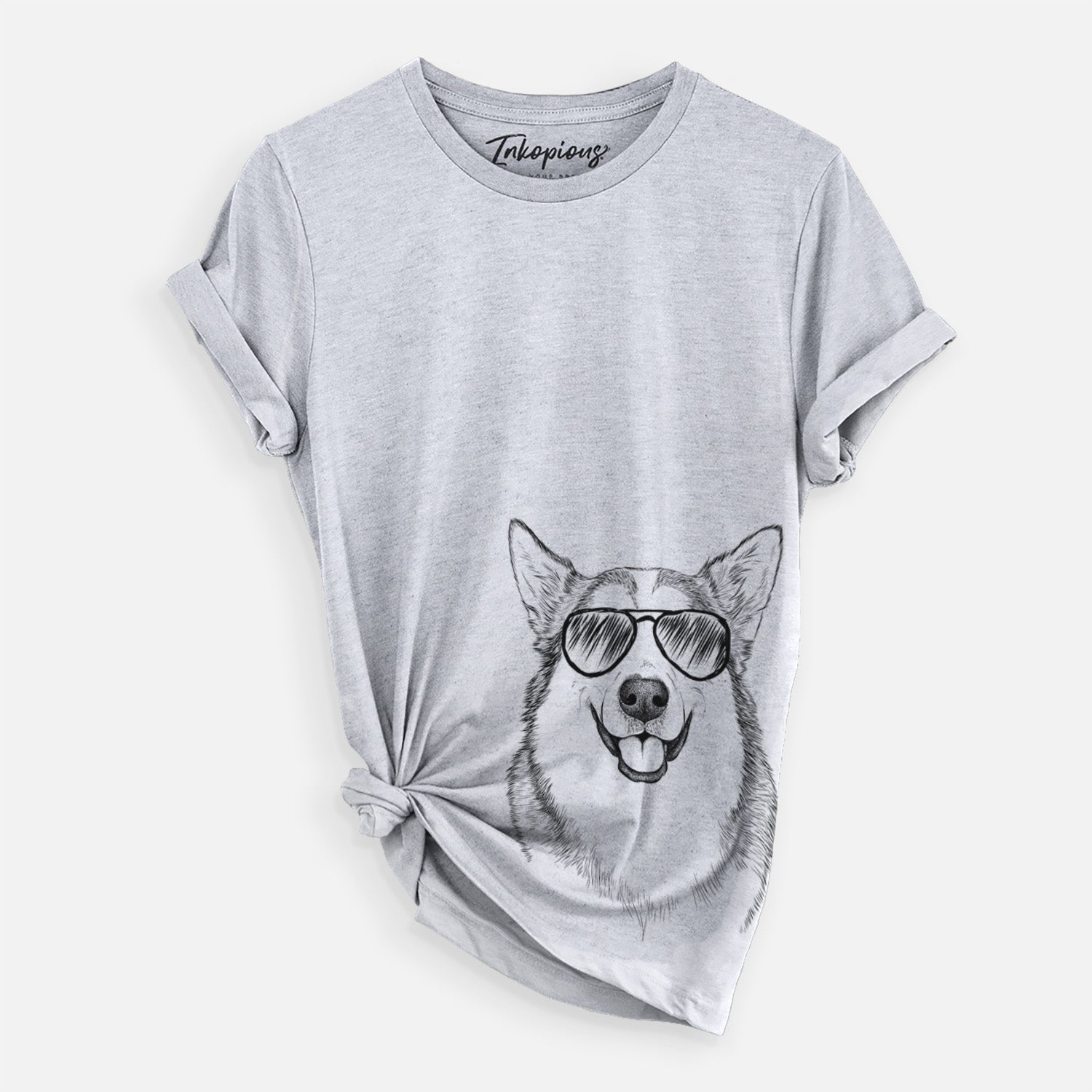 Aviator Vader the Alaskan Malamute - Unisex Crewneck