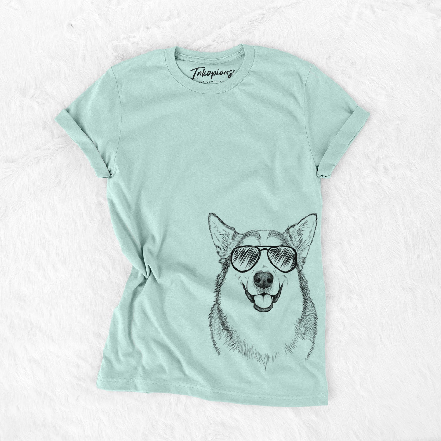 Aviator Vader the Alaskan Malamute - Unisex Crewneck