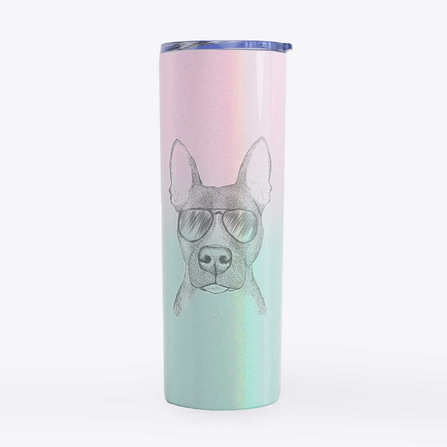 Violet the Pitbull - 20oz Skinny Tumbler