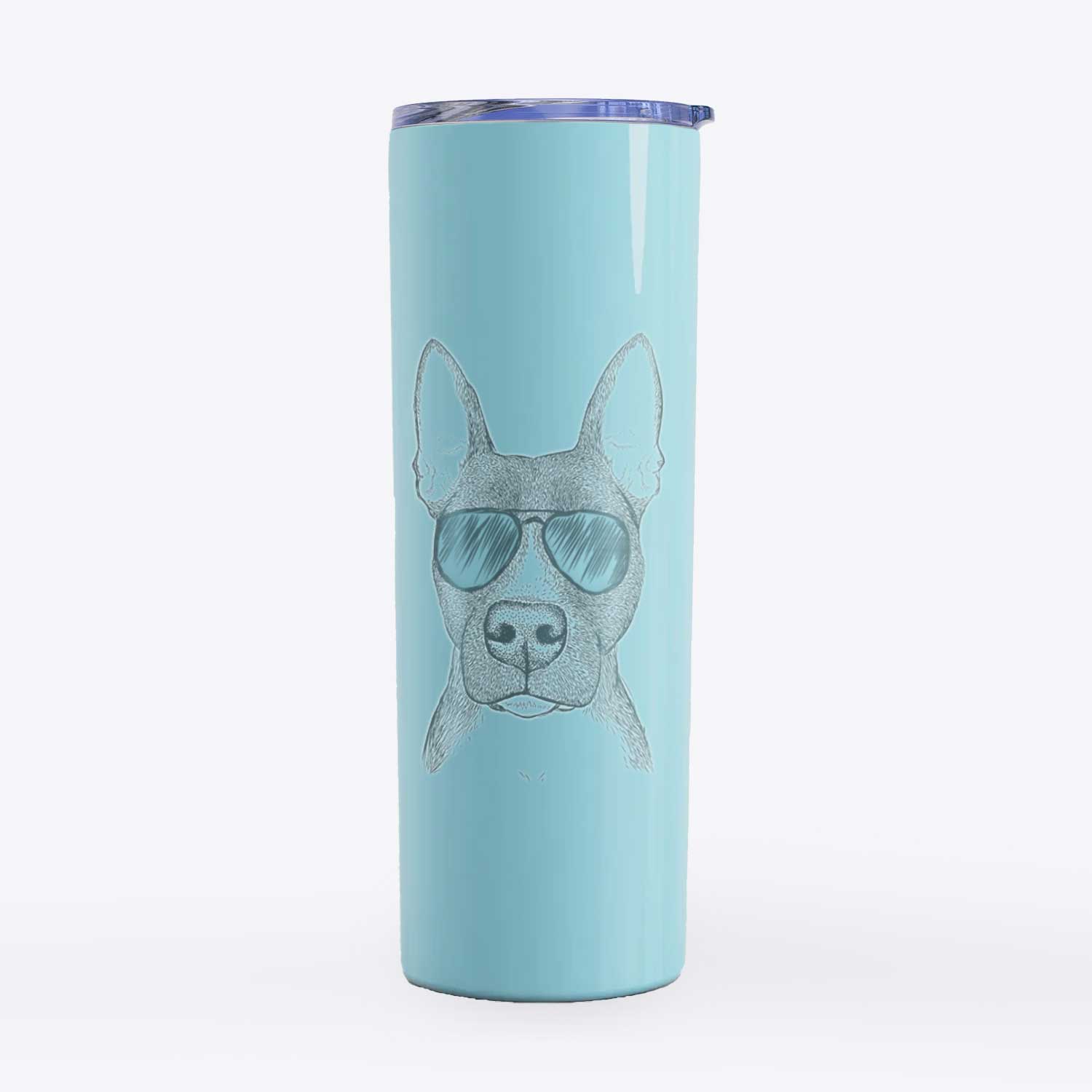 Violet the Pitbull - 20oz Skinny Tumbler