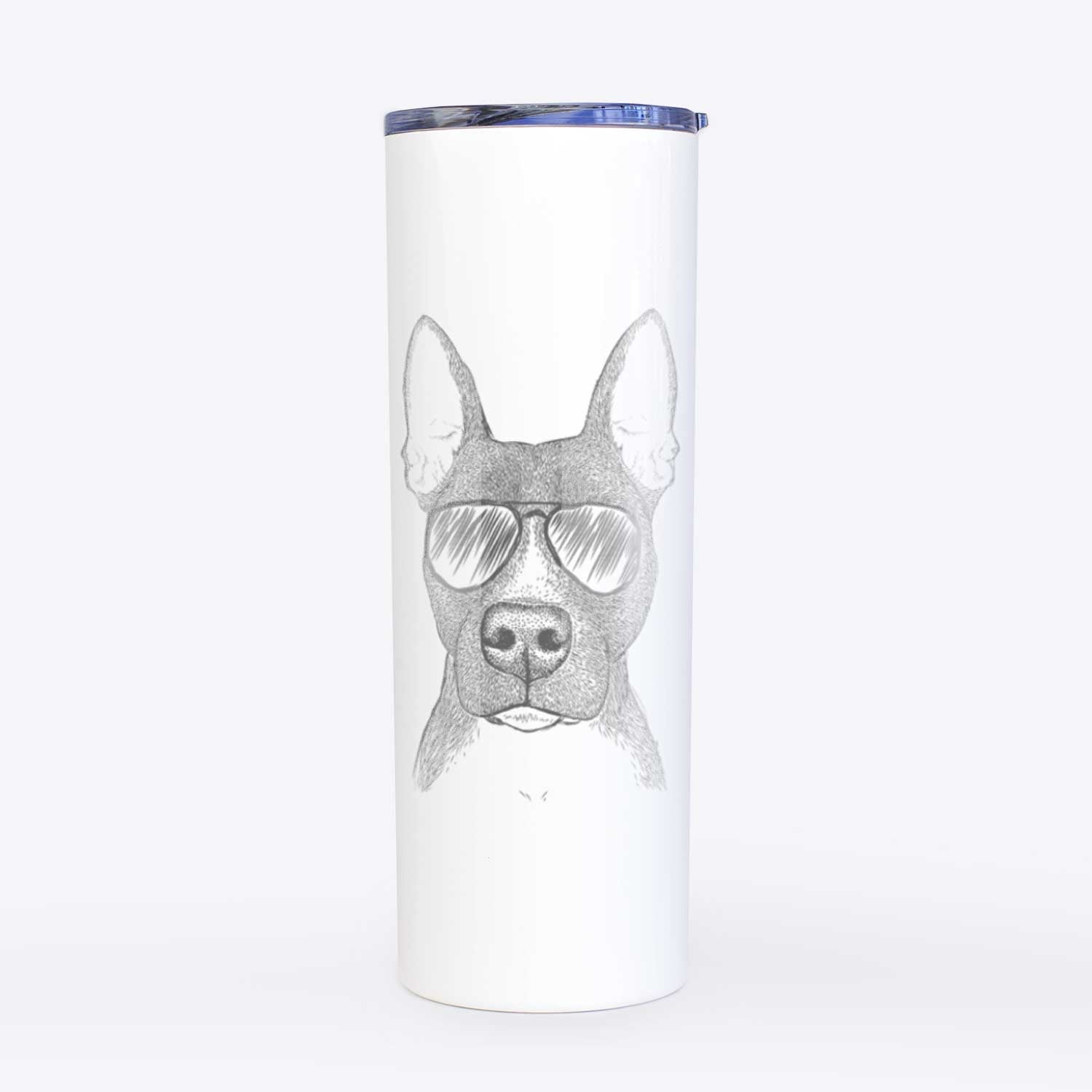 Violet the Pitbull - 20oz Skinny Tumbler