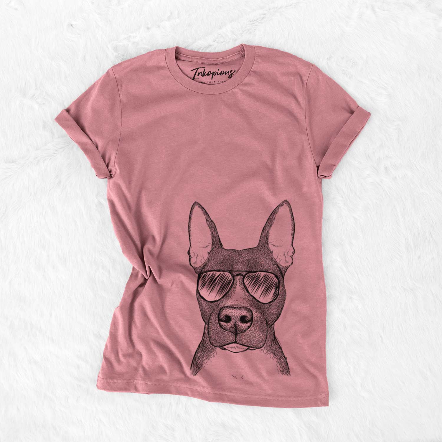 Aviator Violet the Pitbull - Unisex Crewneck