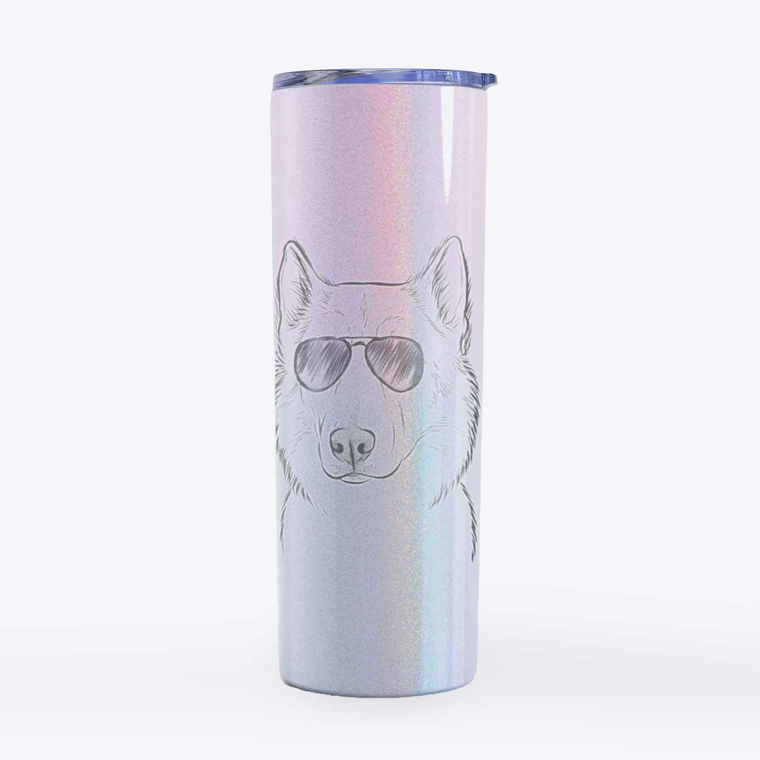 Vox the Siberian Husky - 20oz Skinny Tumbler