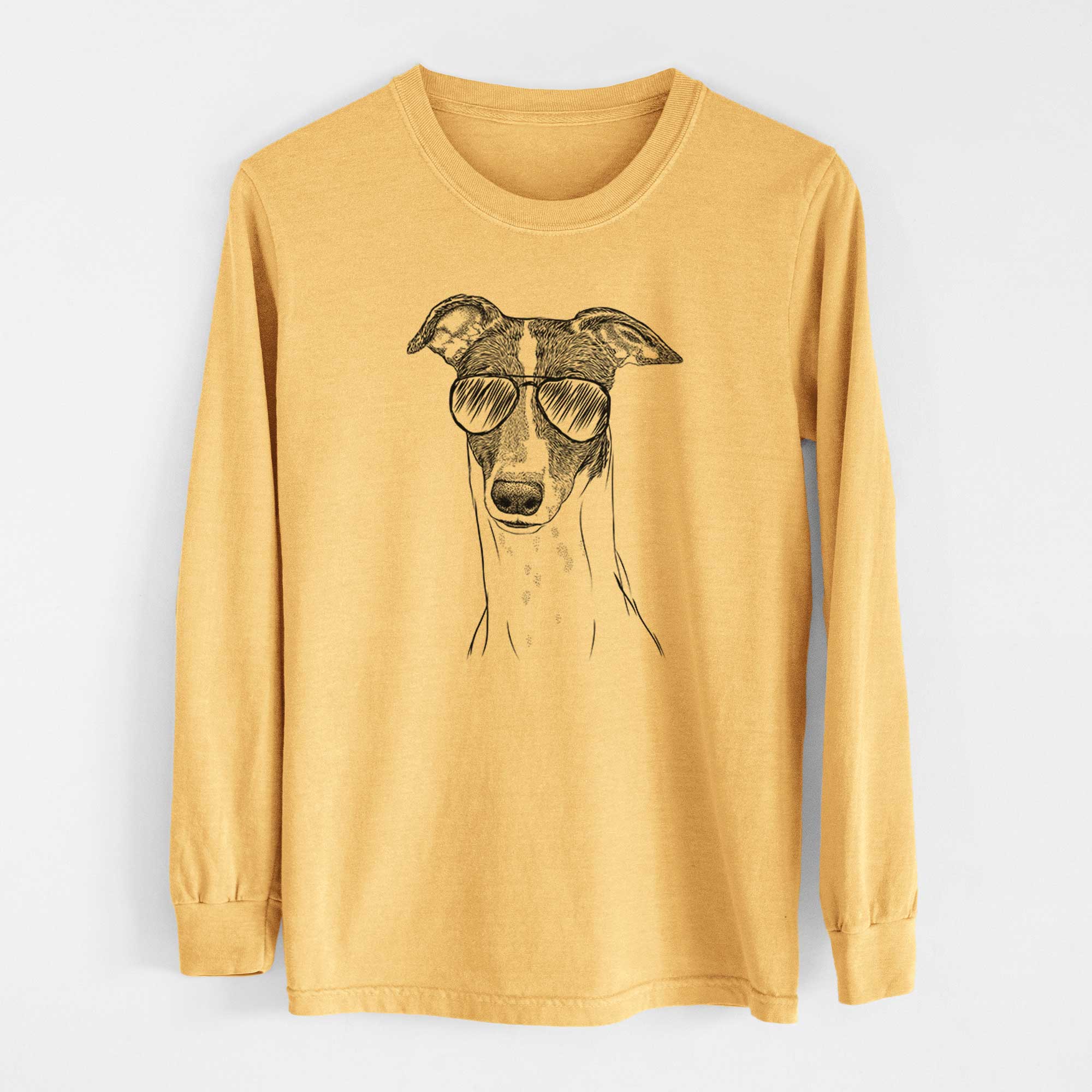 Aviators Vyncent the Greyhound - Heavyweight 100% Cotton Long Sleeve