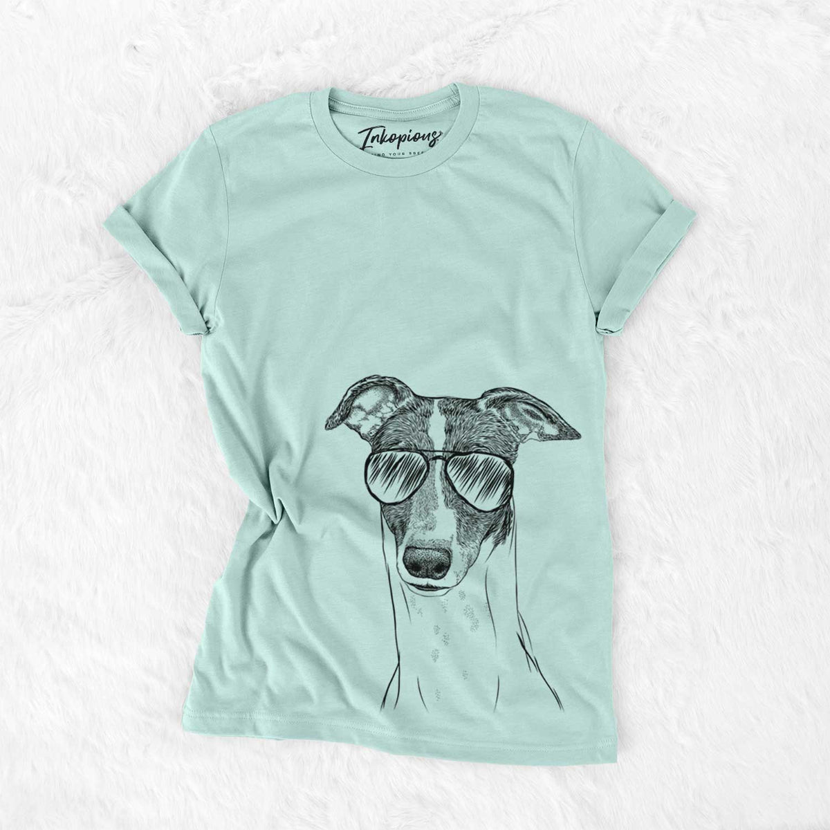 Aviator Vyncent the Greyhound - Unisex Crewneck
