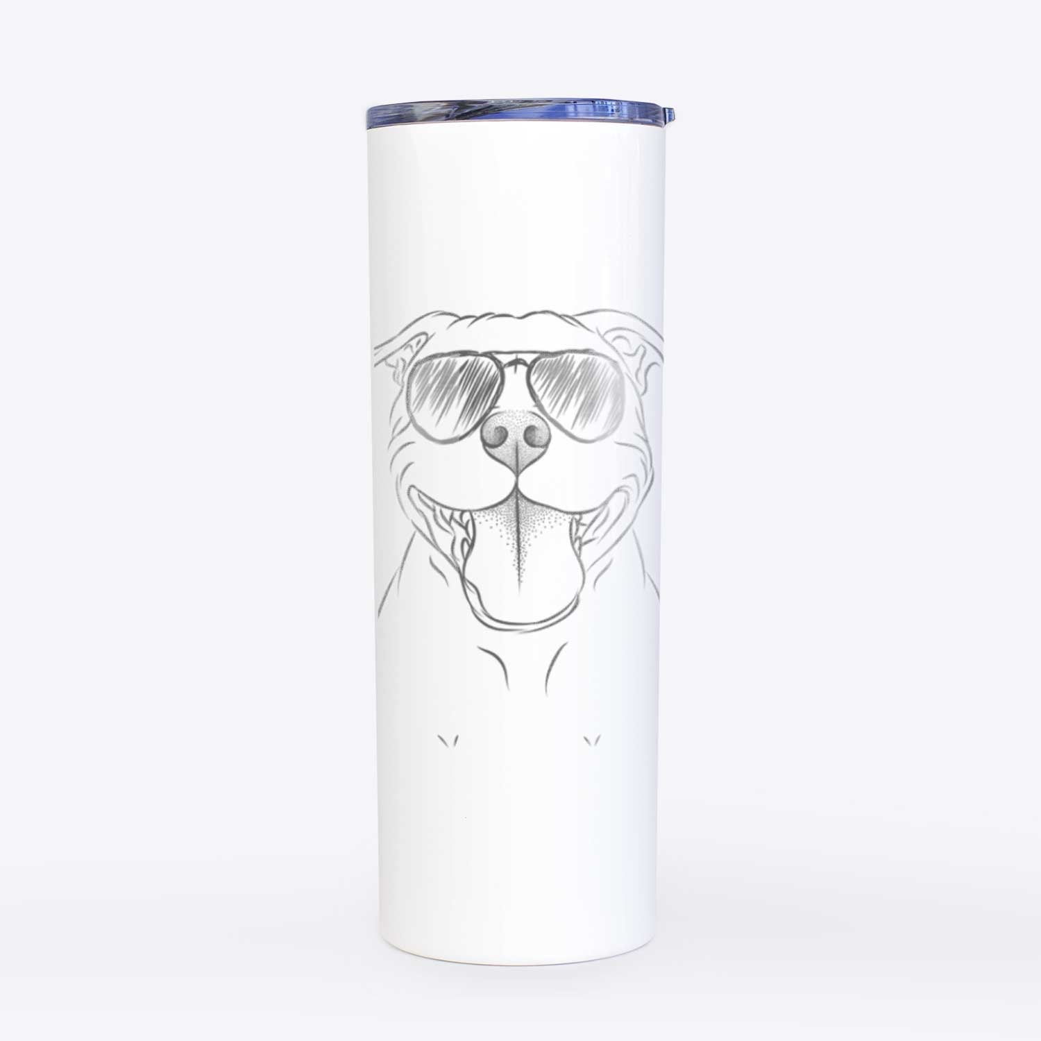 Wafer the Staffordshire Bull Terrier - 20oz Skinny Tumbler