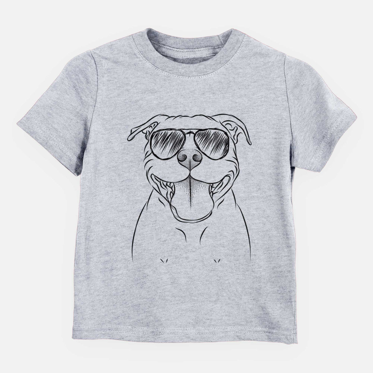 Aviator Wafer the Staffordshire Bull Terrier - Kids/Youth/Toddler Shirt