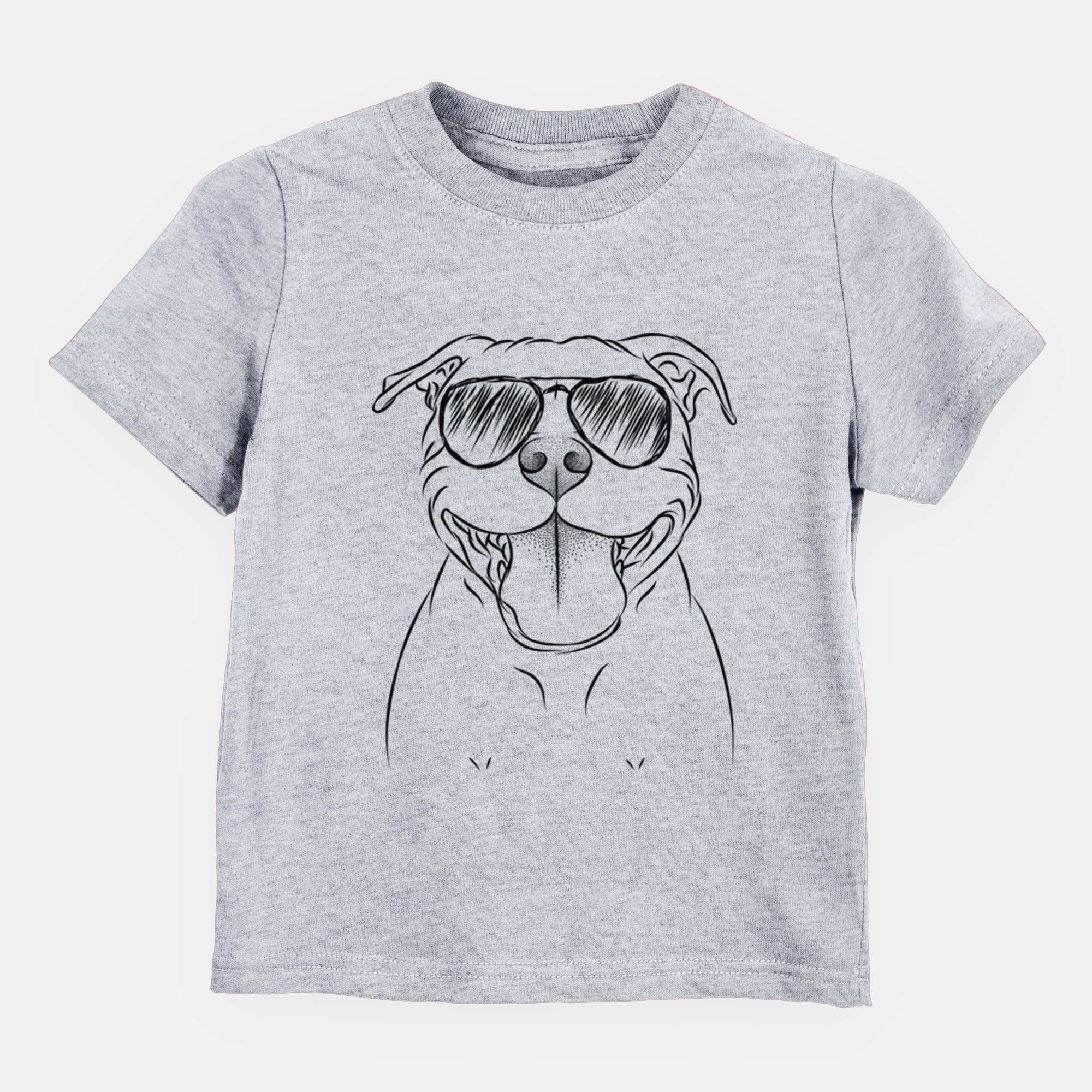Aviator Wafer the Staffordshire Bull Terrier - Kids/Youth/Toddler Shirt
