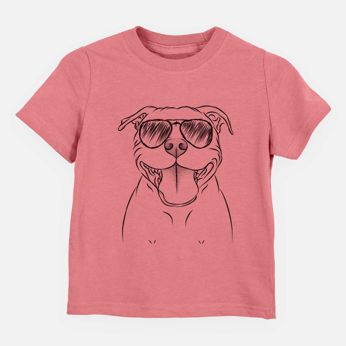 Aviator Wafer the Staffordshire Bull Terrier - Kids/Youth/Toddler Shirt