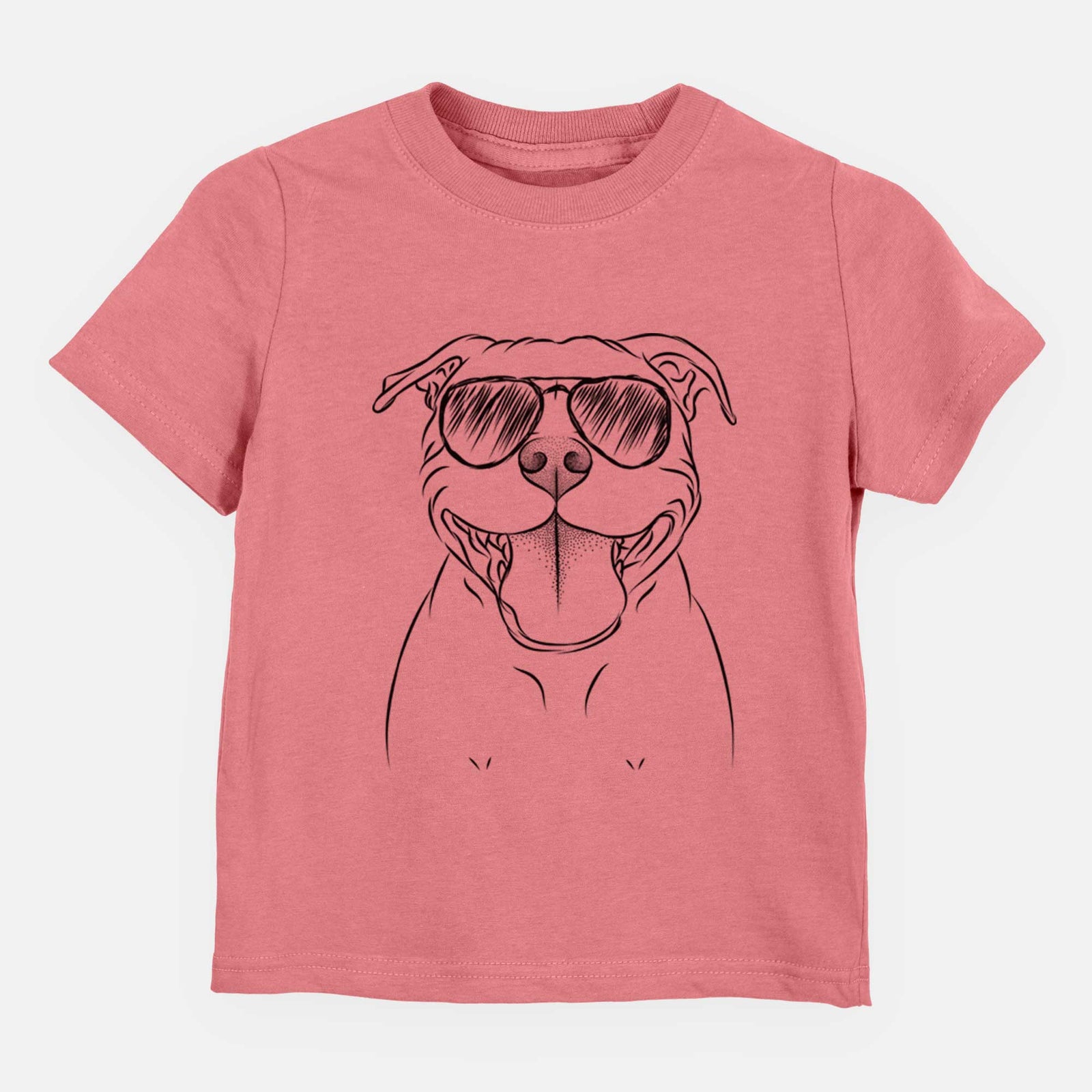 Aviator Wafer the Staffordshire Bull Terrier - Kids/Youth/Toddler Shirt