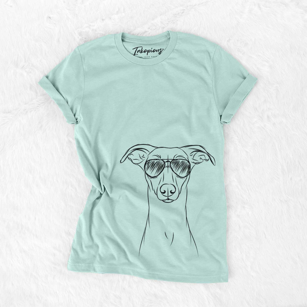 Aviator Wallace the Whippet - Unisex Crewneck