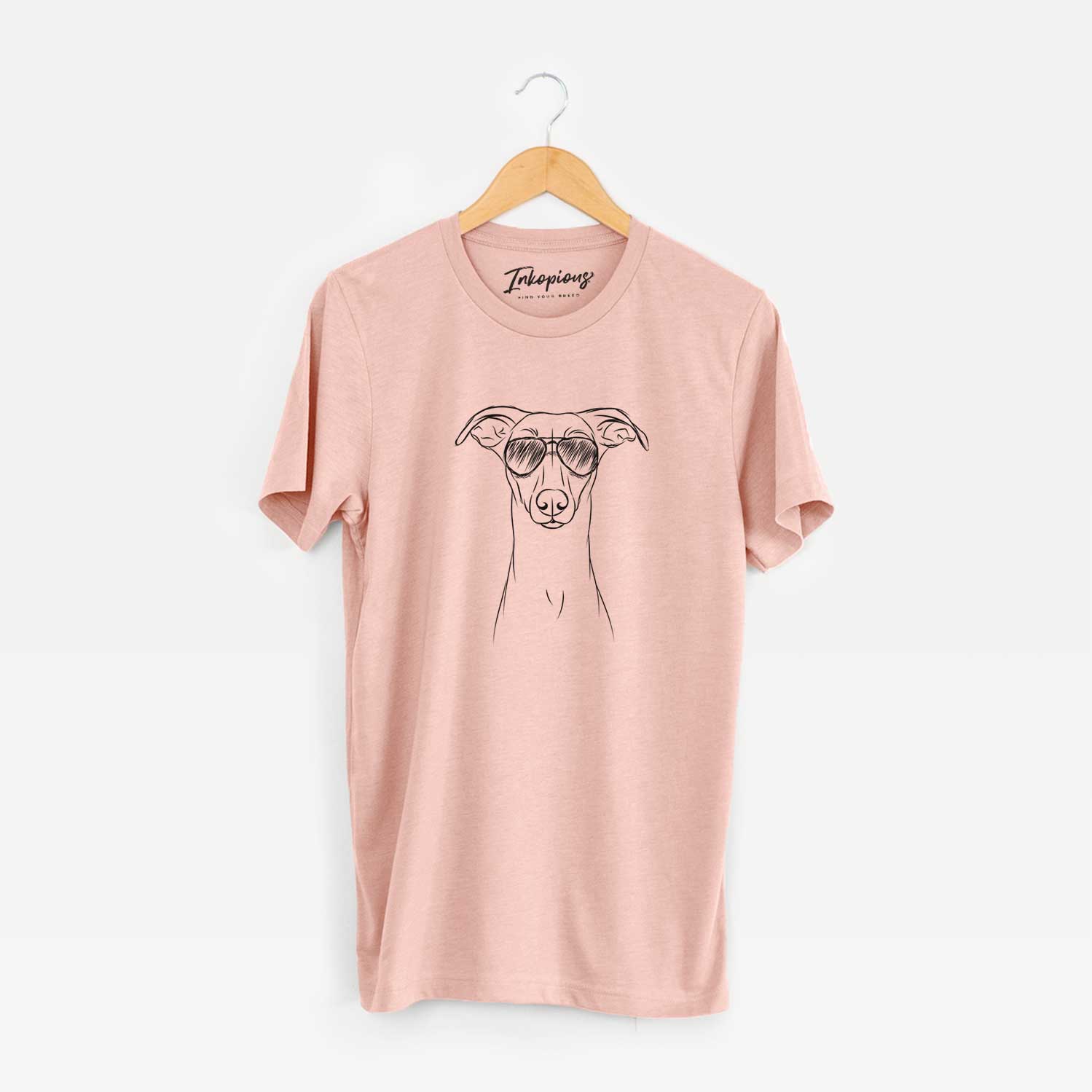 Aviator Wallace the Whippet - Unisex Crewneck