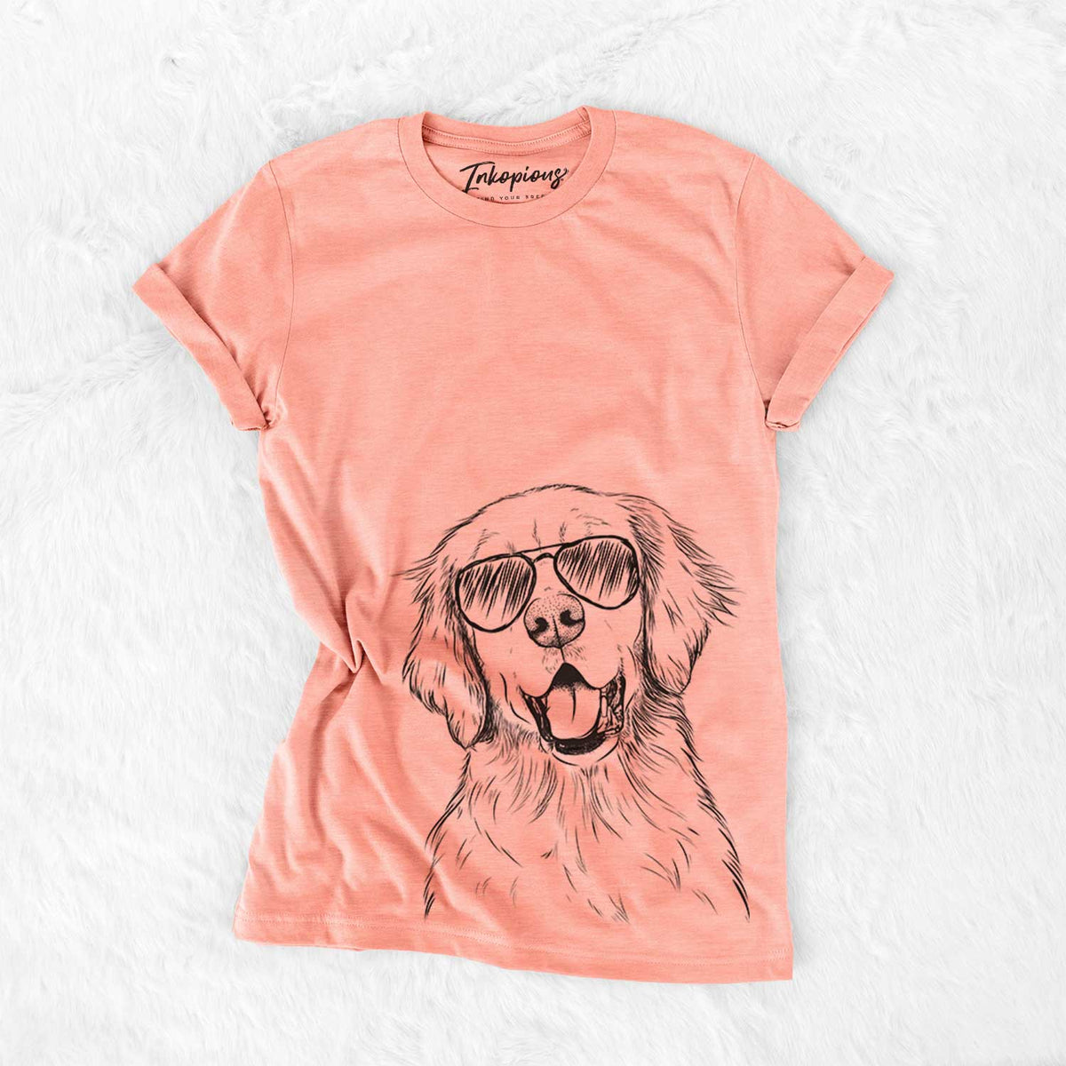 Wallace the golden retriever - Bella Canvas Unisex Crewneck