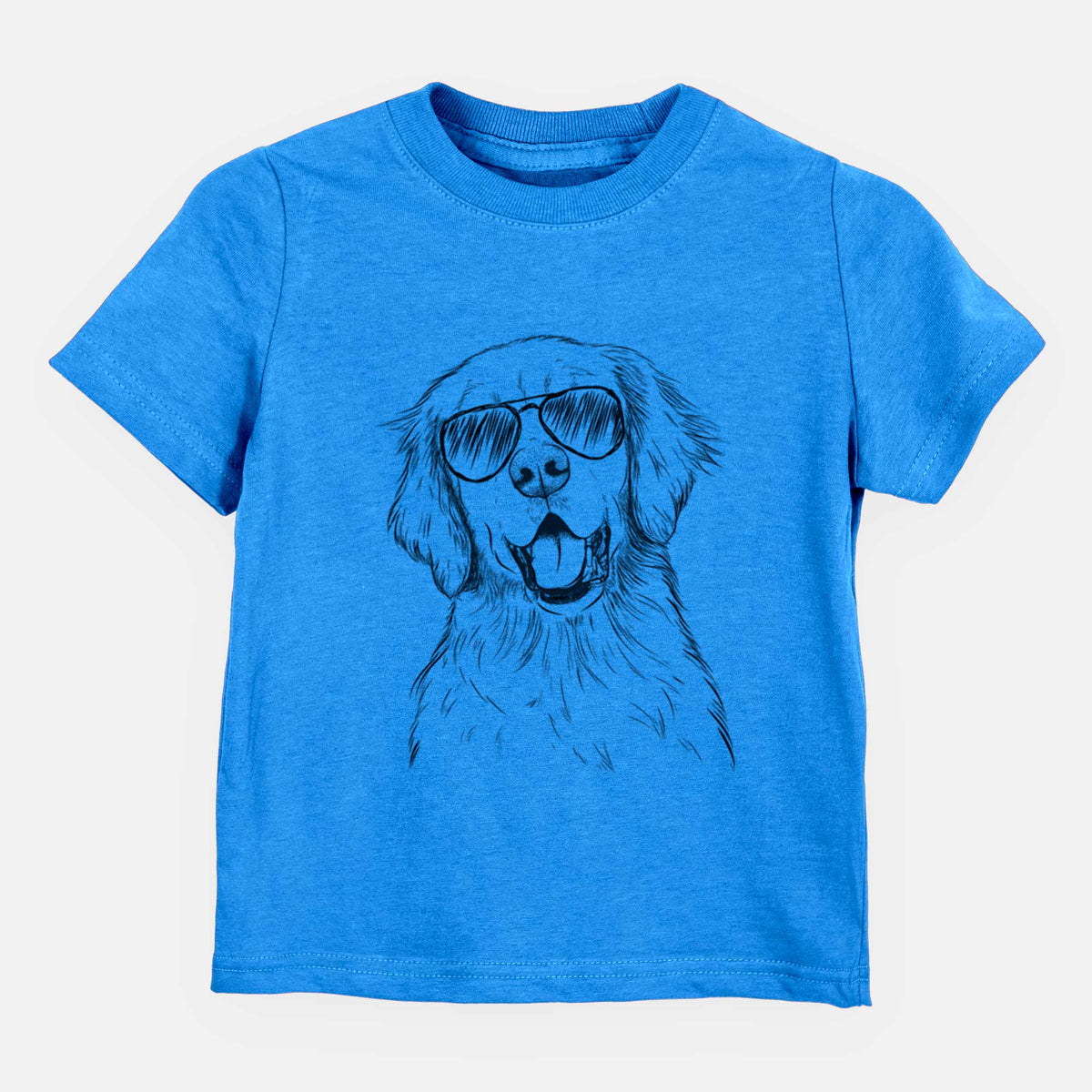 Aviator Wallace the Golden Retriever - Kids/Youth/Toddler Shirt