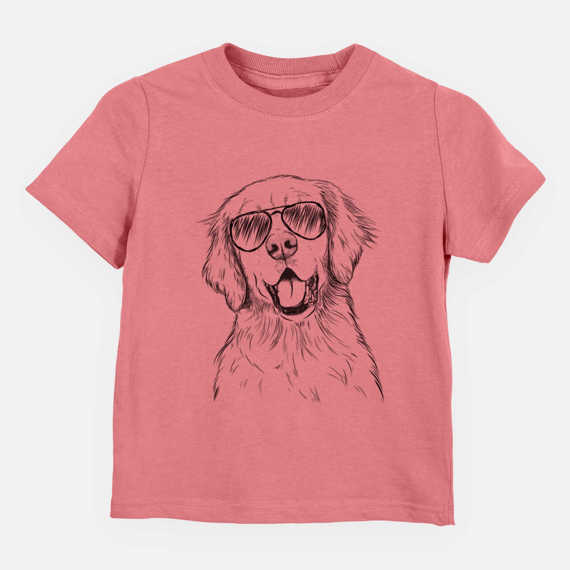 Aviator Wallace the Golden Retriever - Kids/Youth/Toddler Shirt