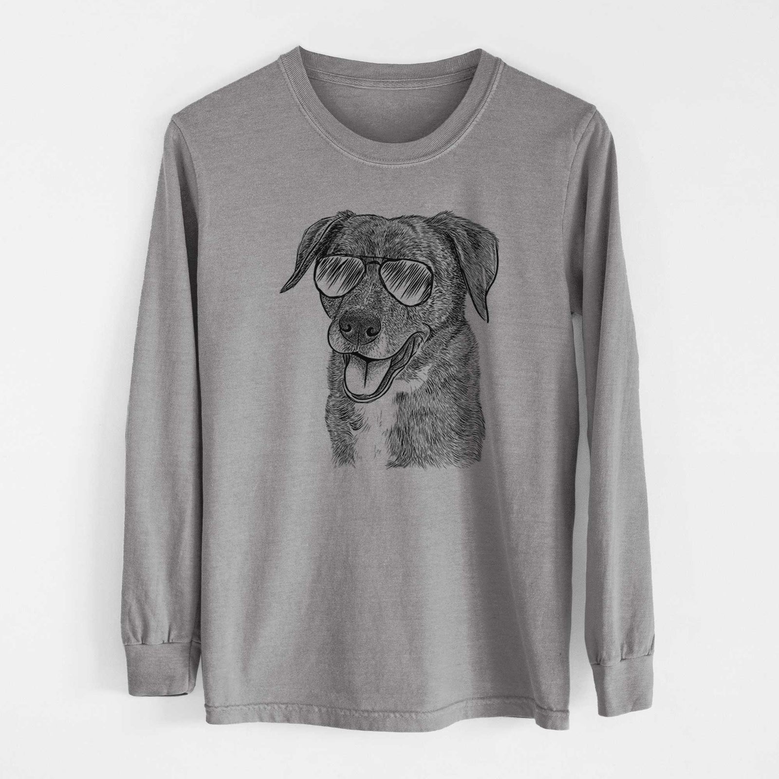 Aviators Wally the Mixed Breed - Heavyweight 100% Cotton Long Sleeve