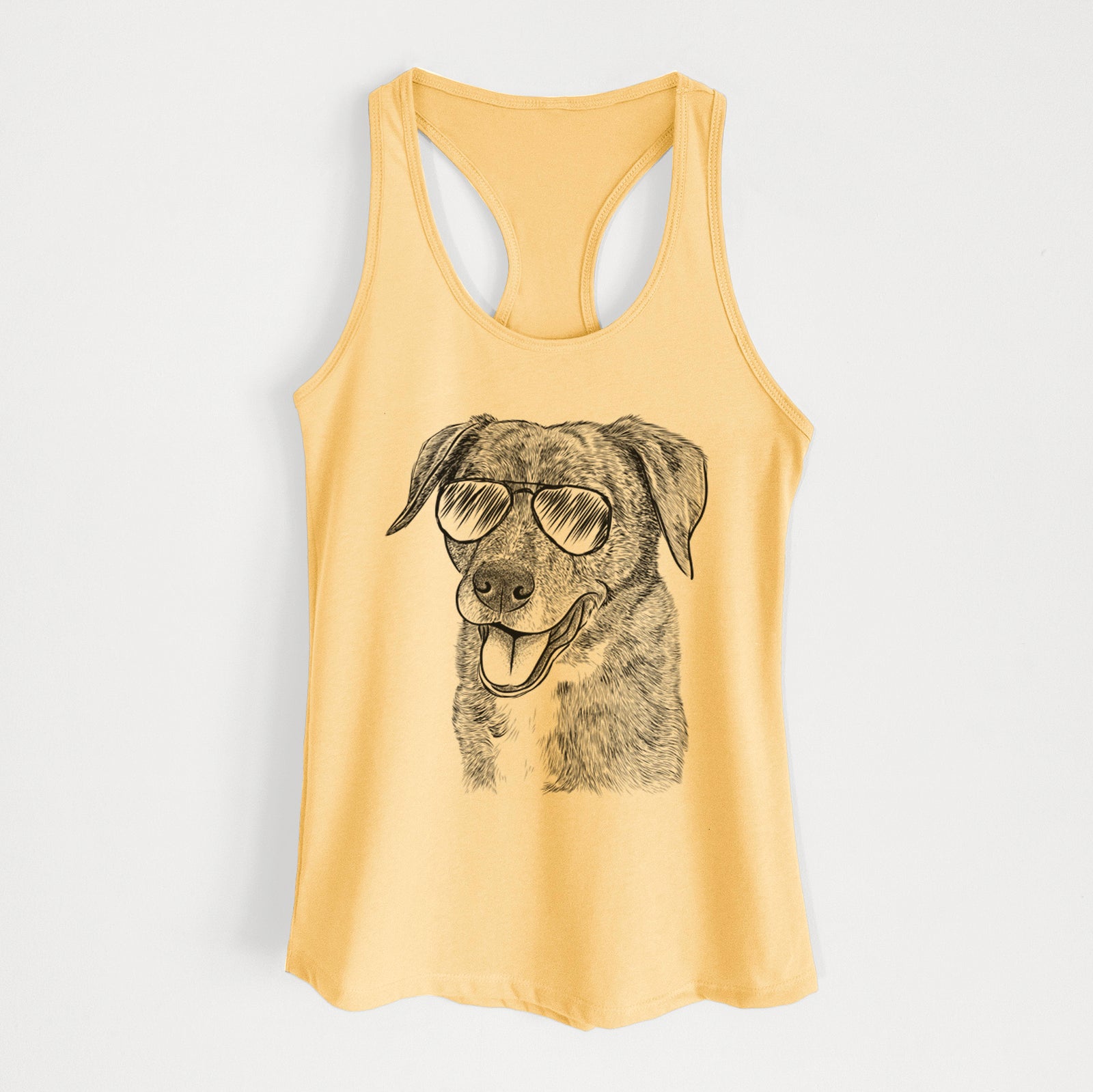 Wally the Mixed Breed - Women's Racerback Tanktop